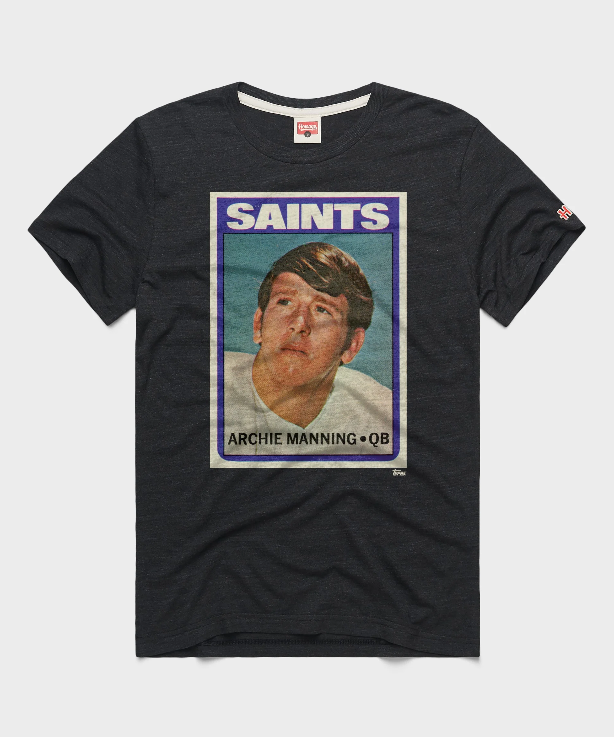 1972 Topps Football Archie Manning Saints