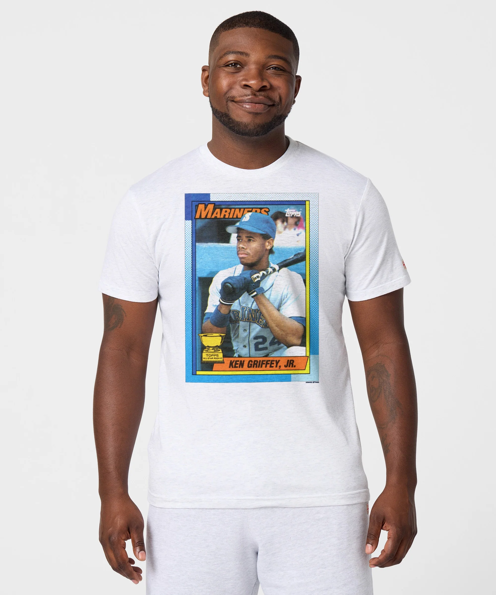 1990 Topps All-Star Rookie Ken Griffey Jr - Image 3
