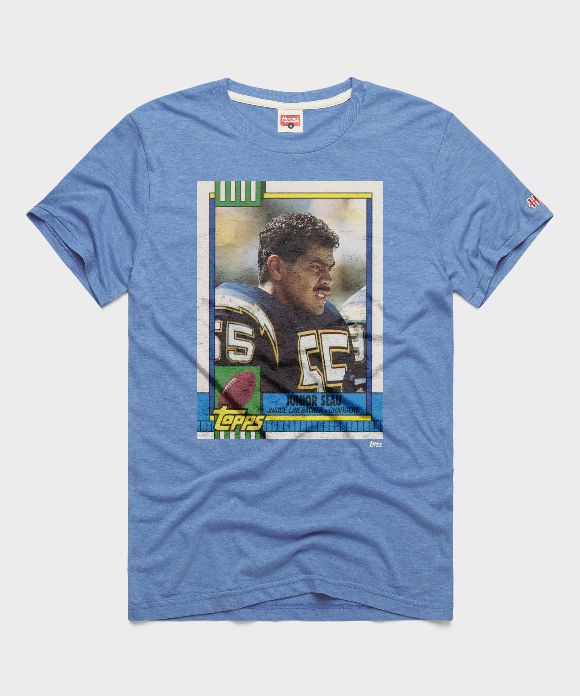 1990 Topps Football Junior Seau Chargers