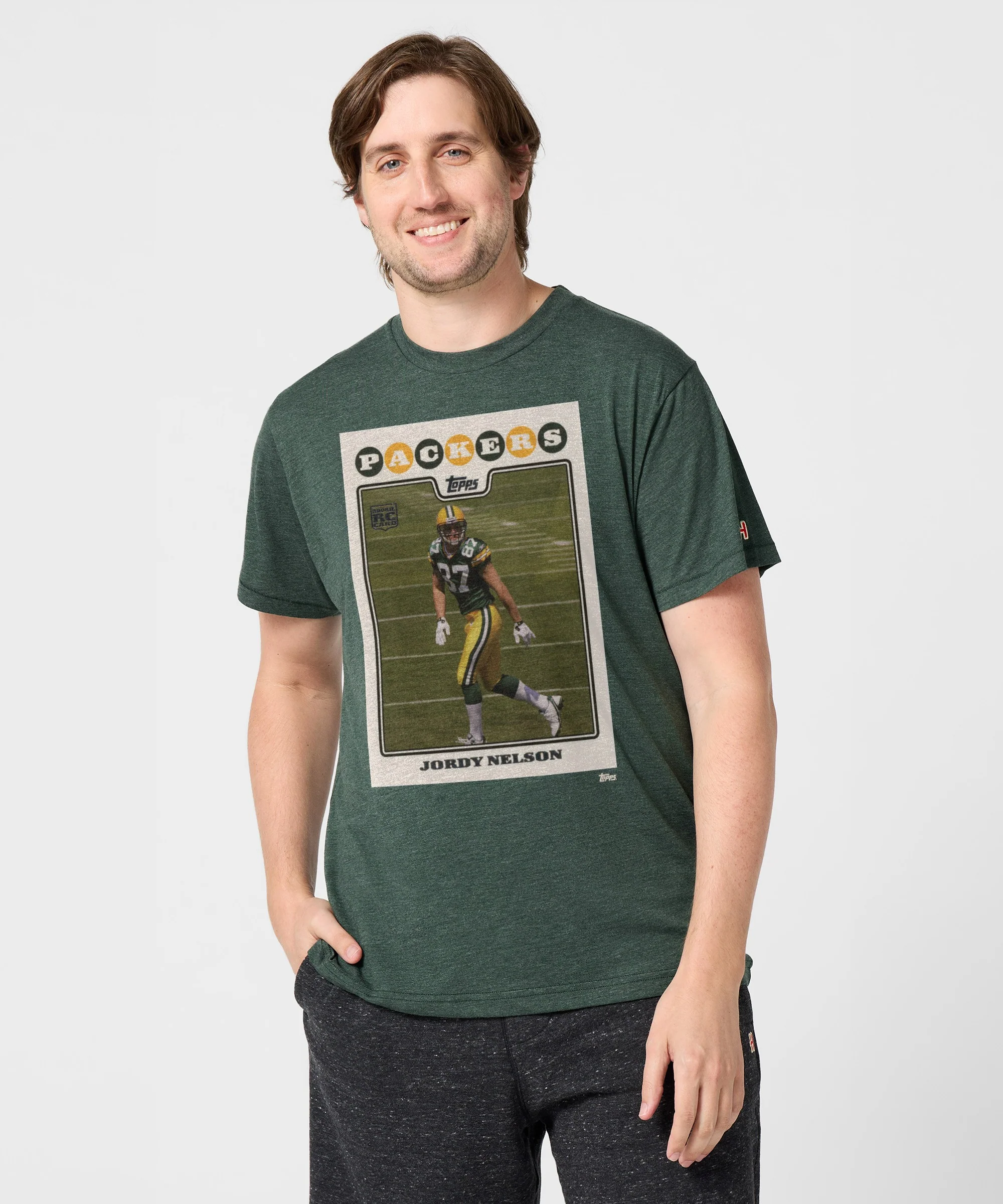 2008 Topps Football Jordy Nelson Packers - Image 3