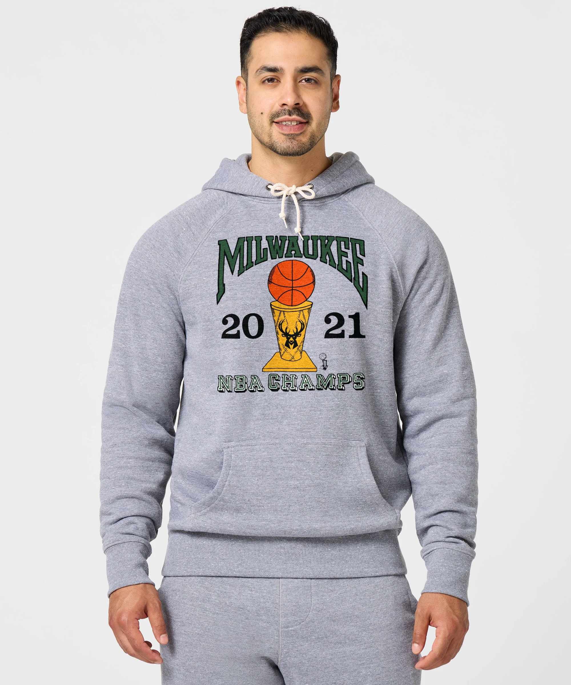 2021 NBA Champions Bucks Hoodie - Image 3