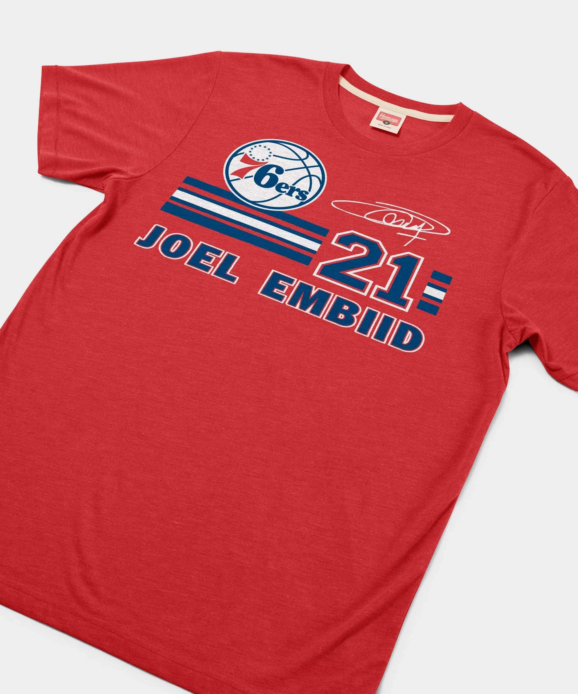 76ers Joel Embiid Signature Jersey - Image 2