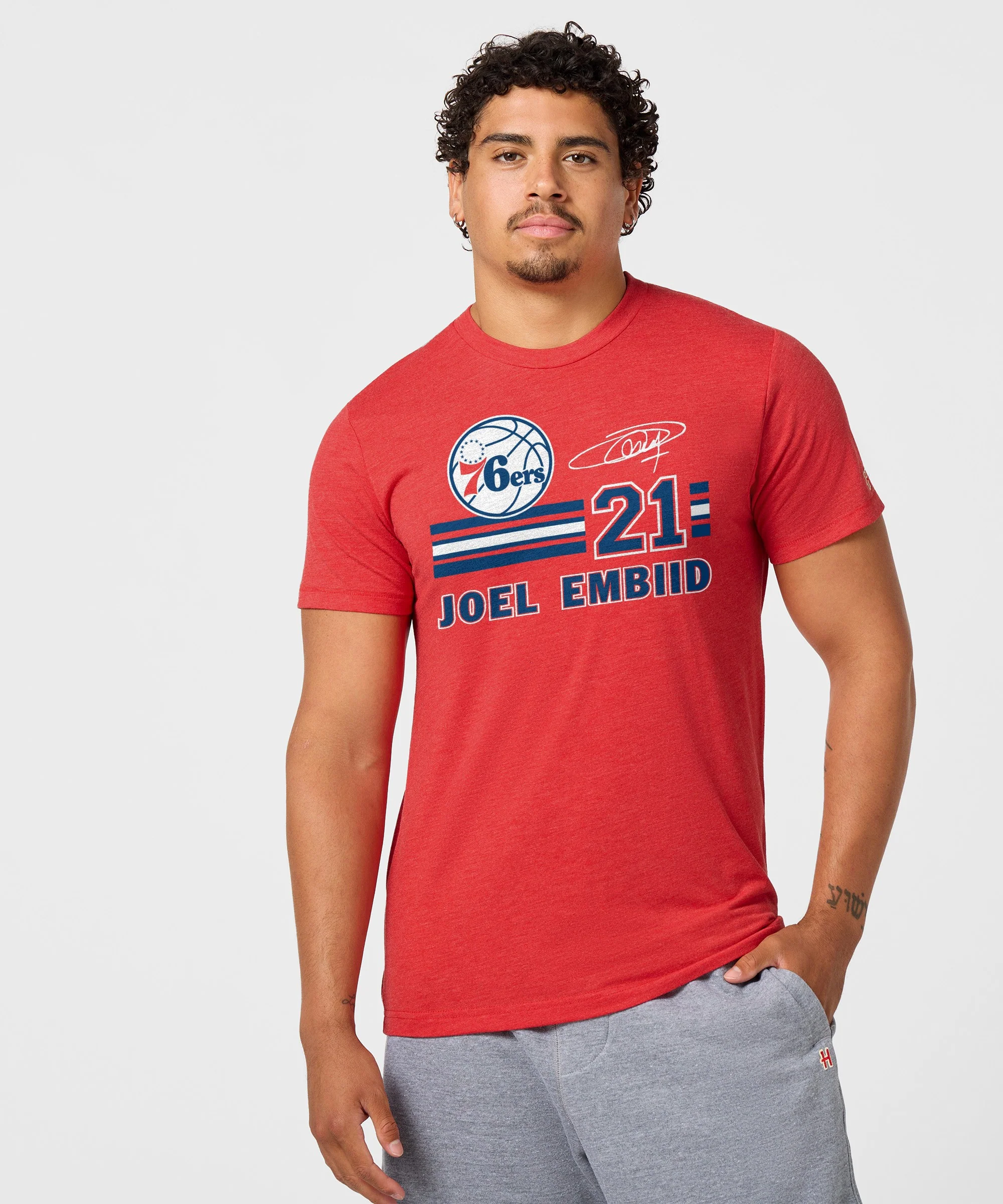76ers Joel Embiid Signature Jersey - Image 3