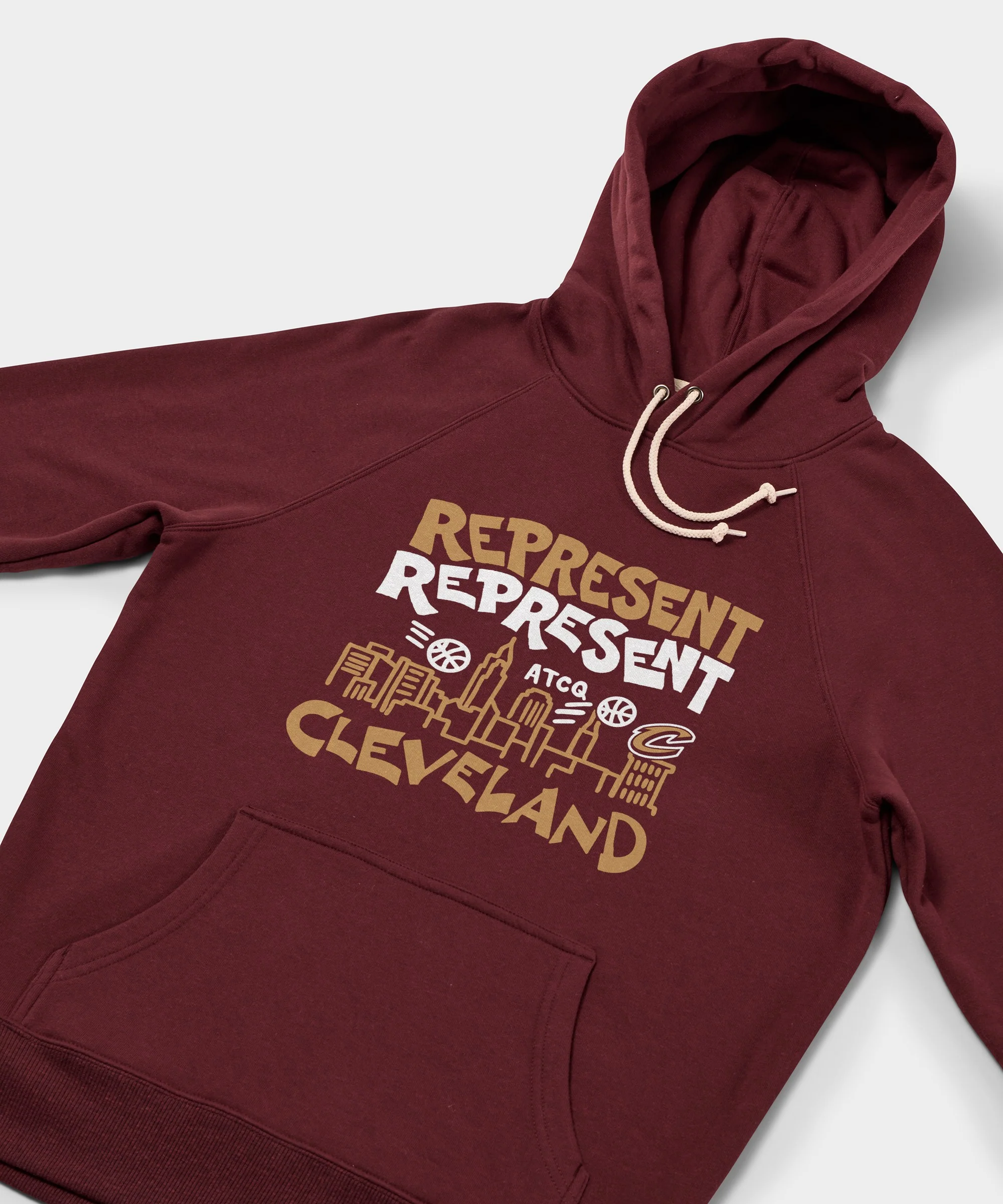 A Tribe Called Quest x Cleveland Cavaliers Represent Hoodie - Image 2