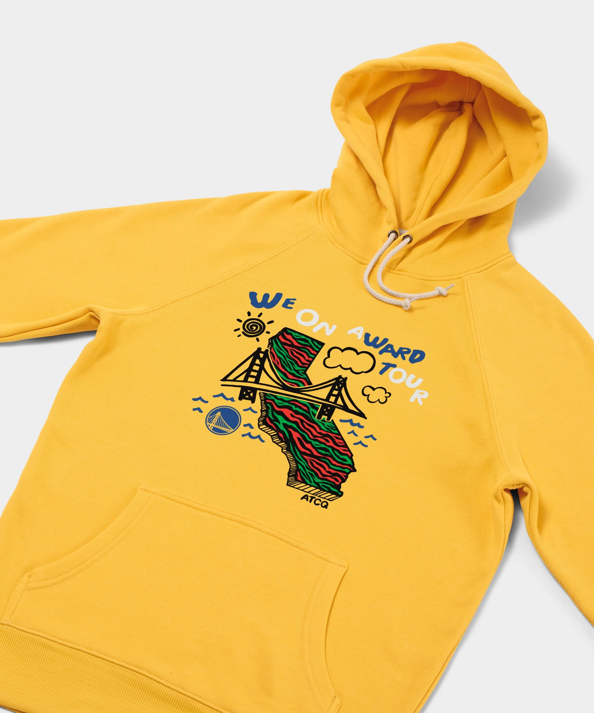 A Tribe Called Quest x Golden State Warriors We On Award Tour Hoodie - Image 2