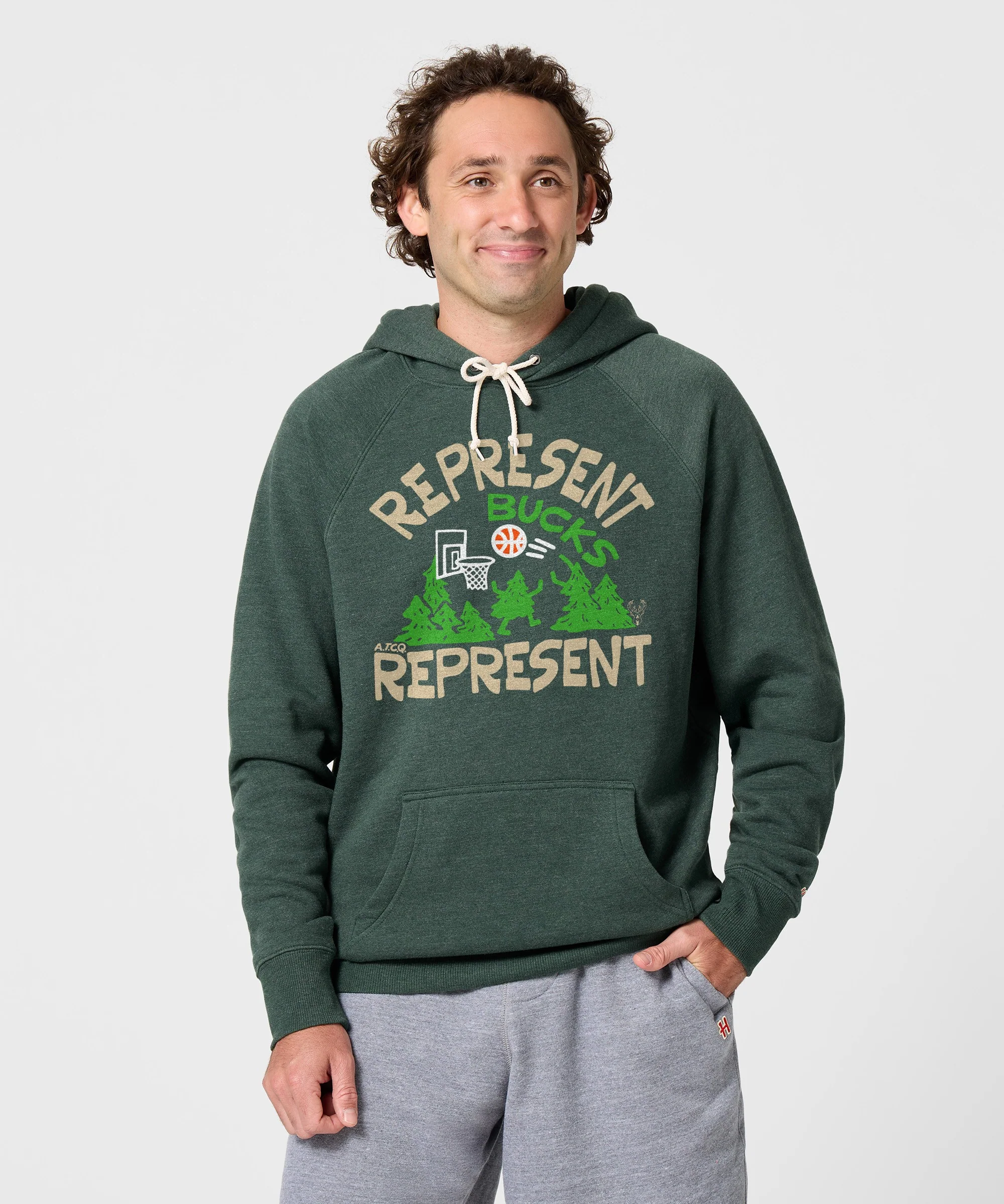 A Tribe Called Quest x Milwaukee Bucks Represent Hoodie - Image 3