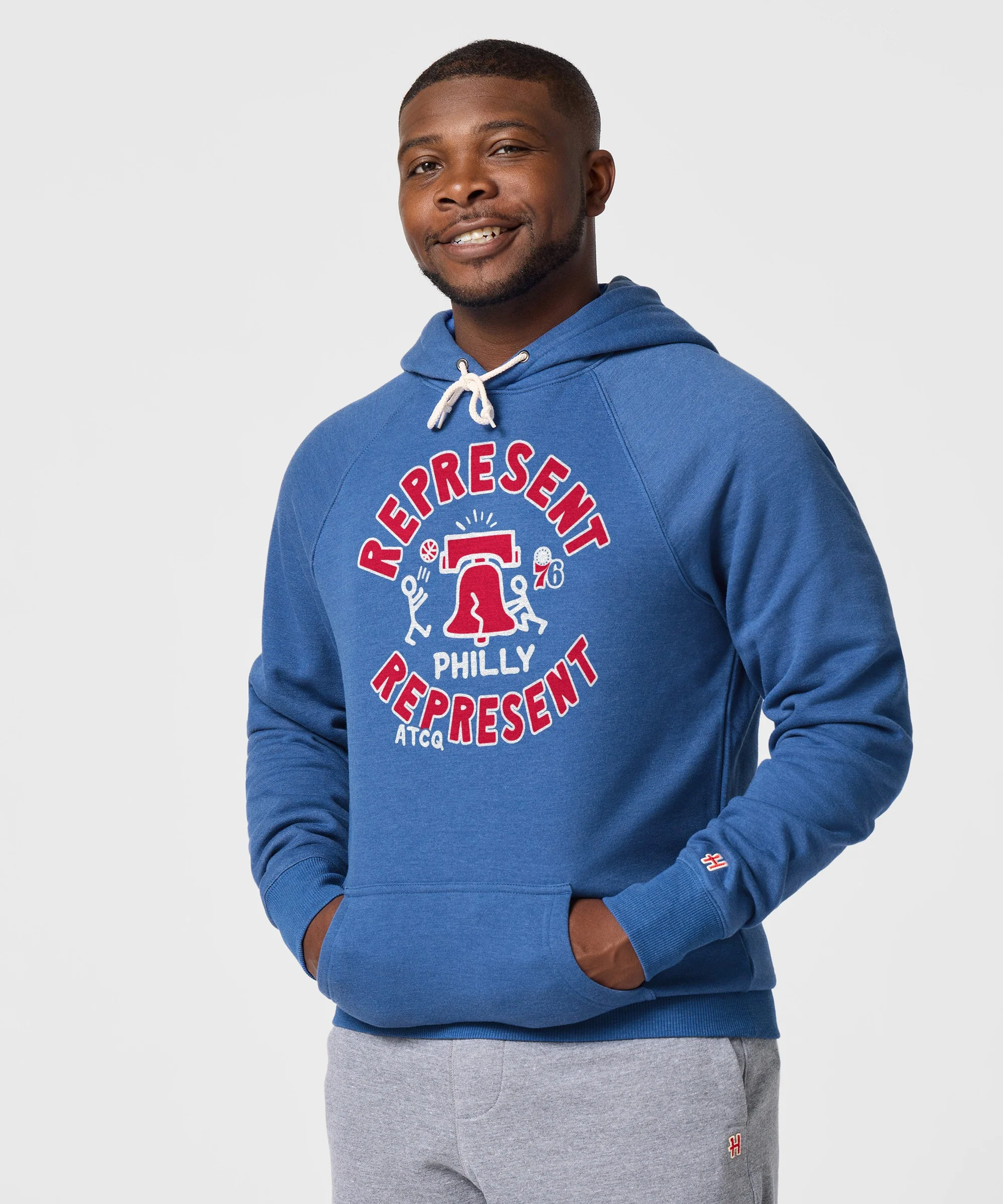 A Tribe Called Quest x Philadelphia 76ers Represent Hoodie - Image 3