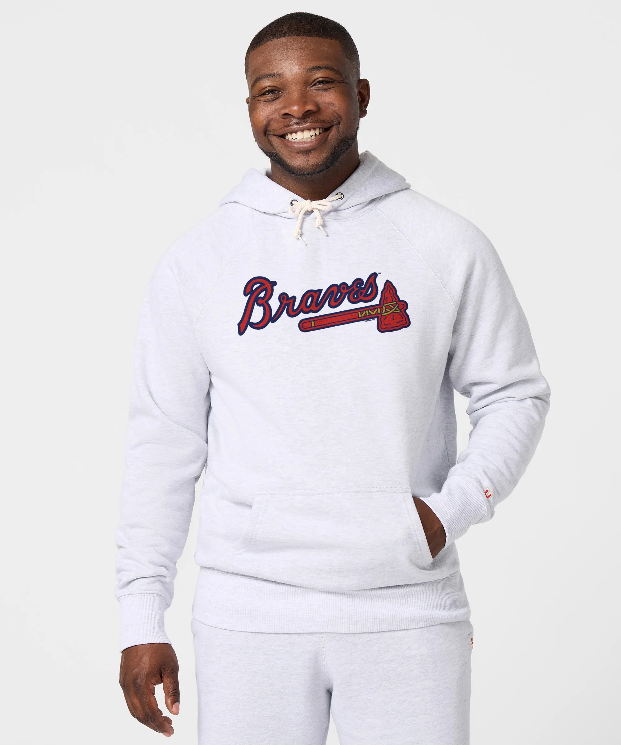 Atlanta Braves Jersey Logo '18 Hoodie - Image 3