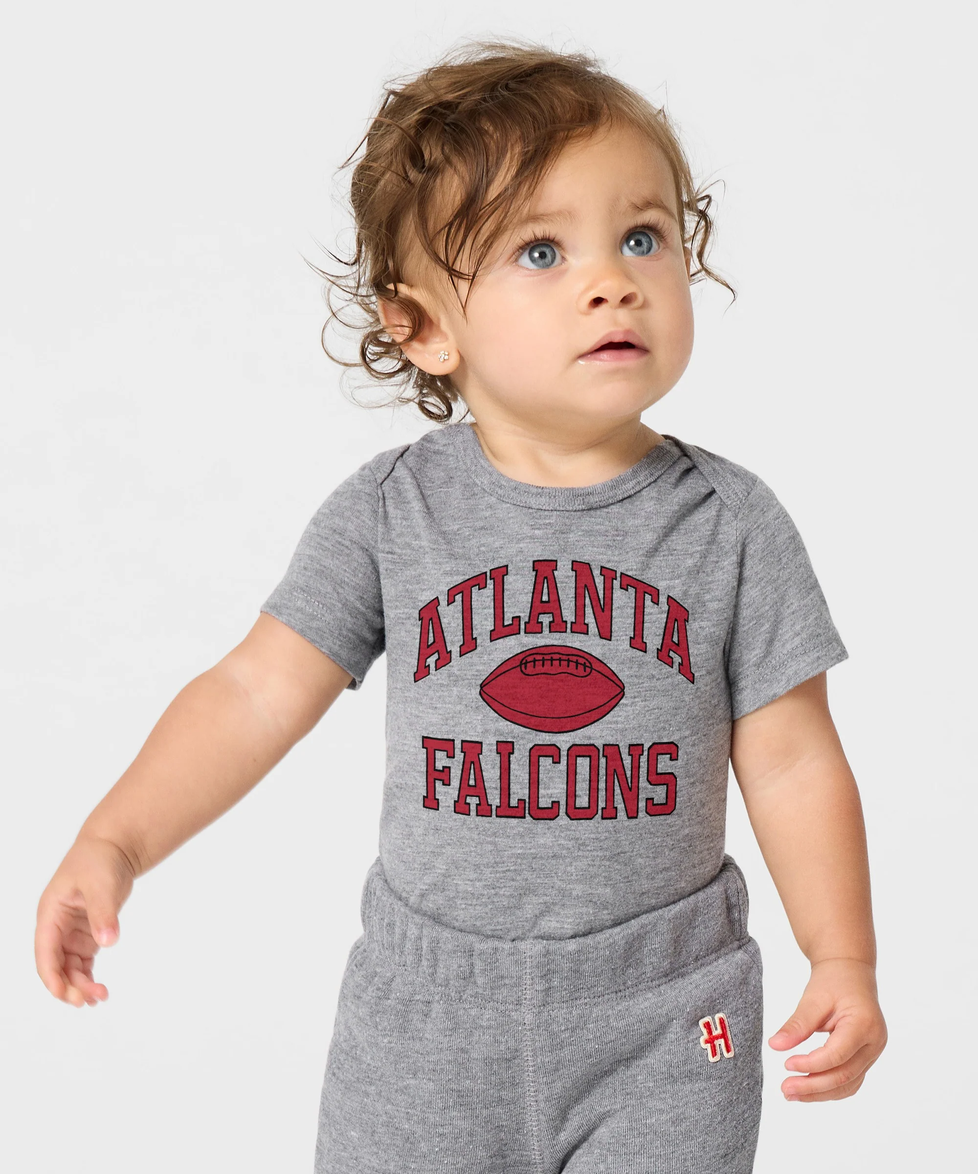 Atlanta Falcons Gridiron Baby One Piece - Image 3