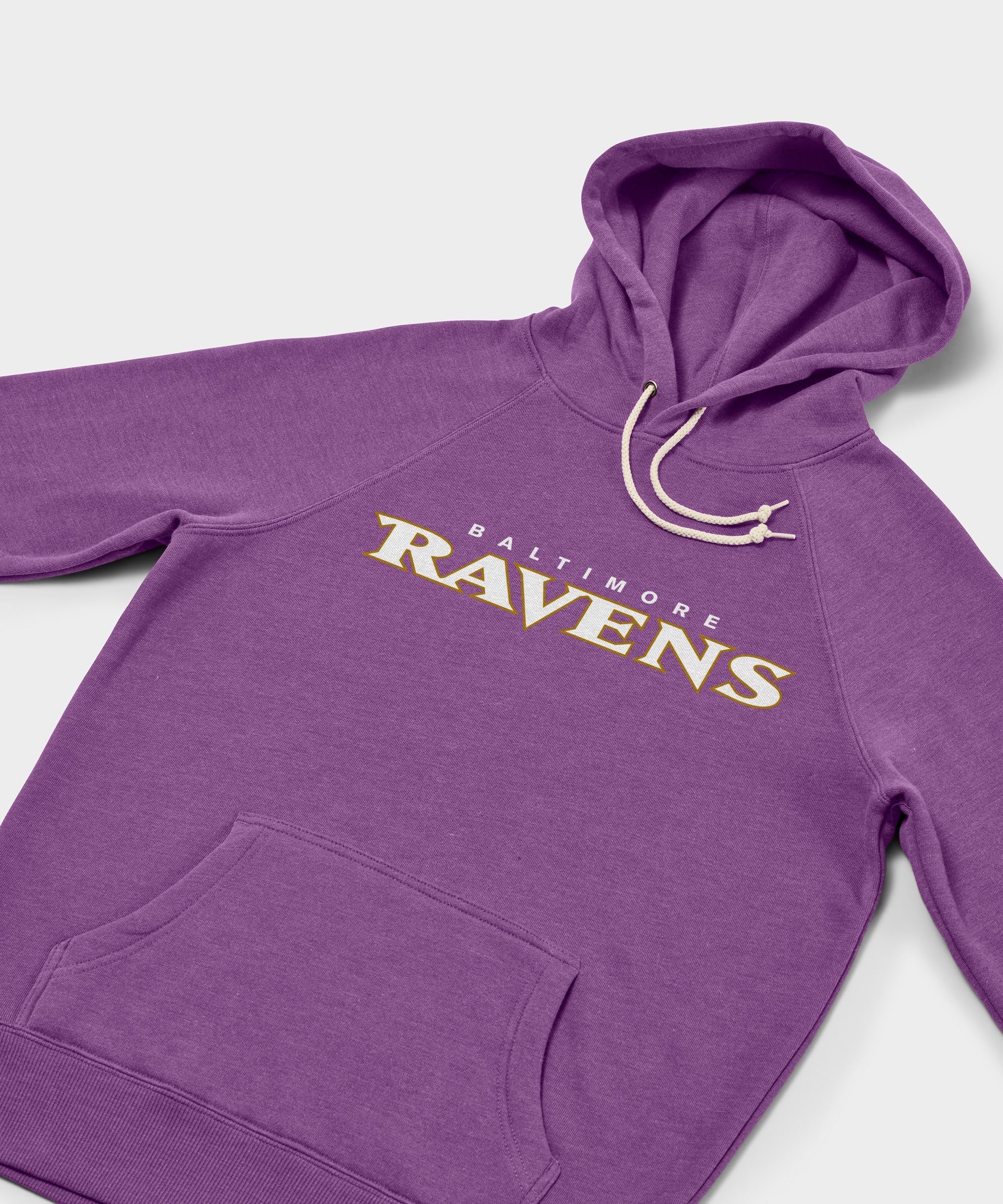 Baltimore Ravens Wordmark '99 Hoodie - Image 2