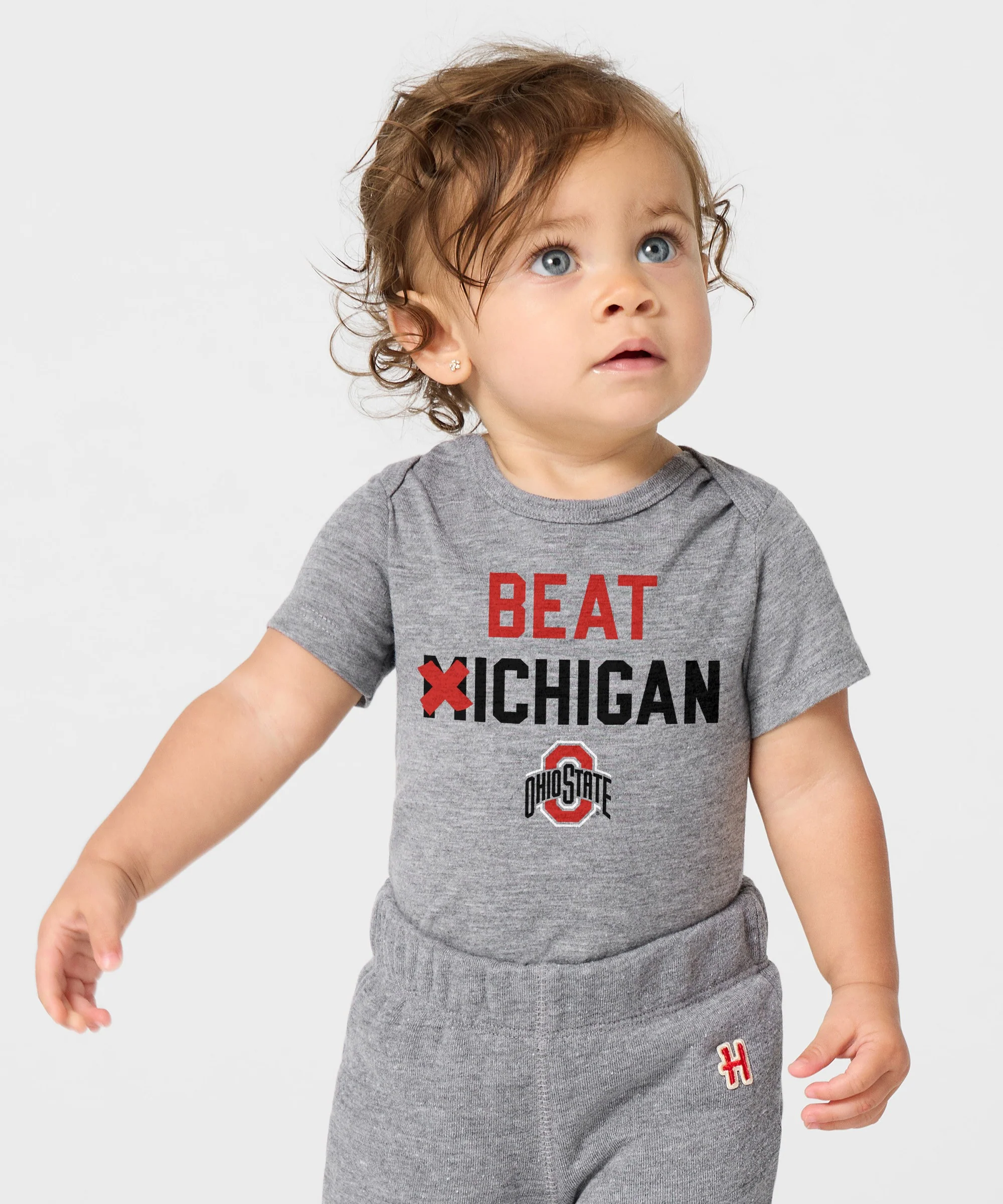 Beat Michigan Baby One Piece - Image 3