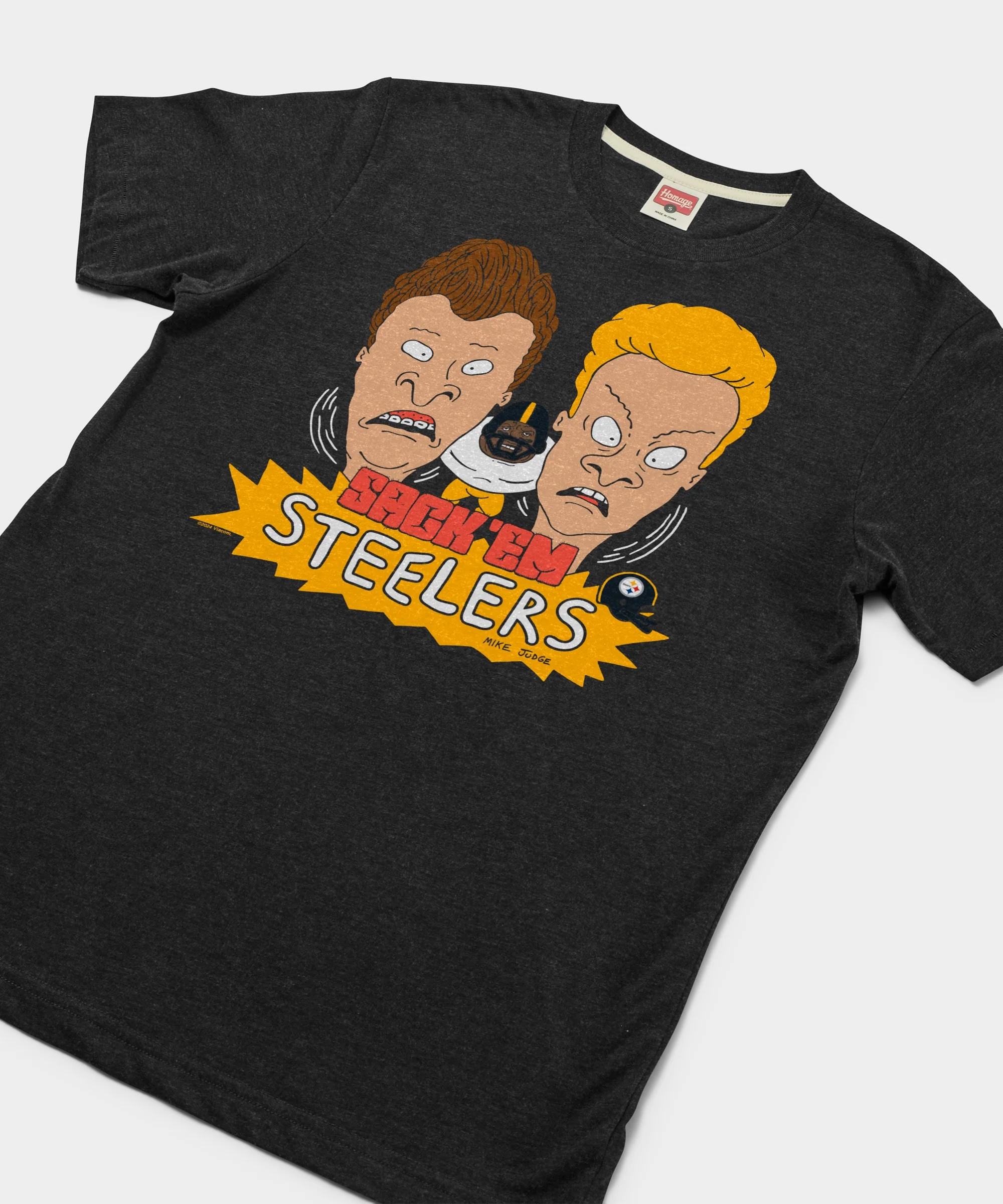 Beavis And Butt-Head X Pittsburgh Steelers Sack 'Em - Image 2