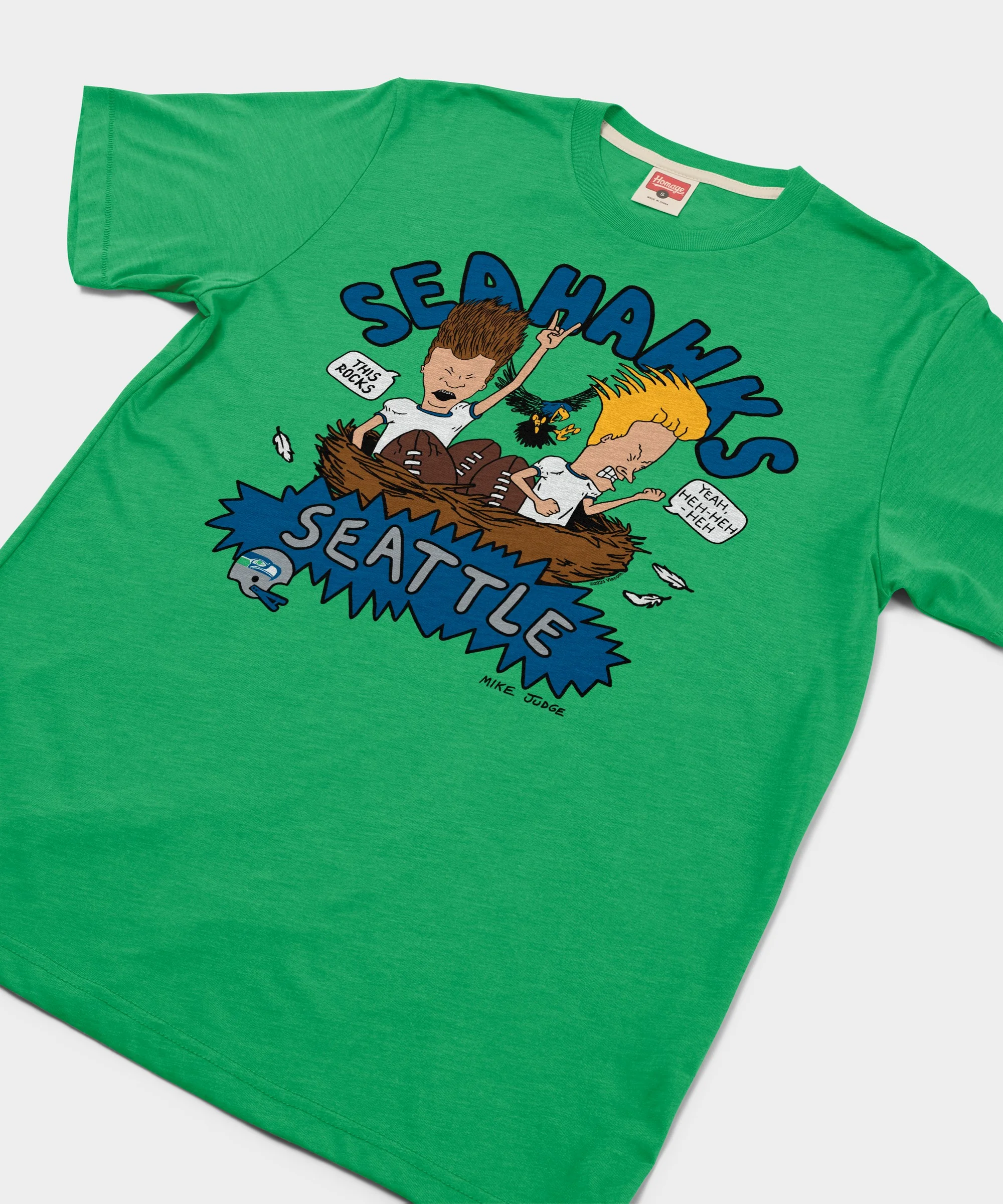 Beavis And Butt-Head X Seattle Seahawks This Rocks - Image 2