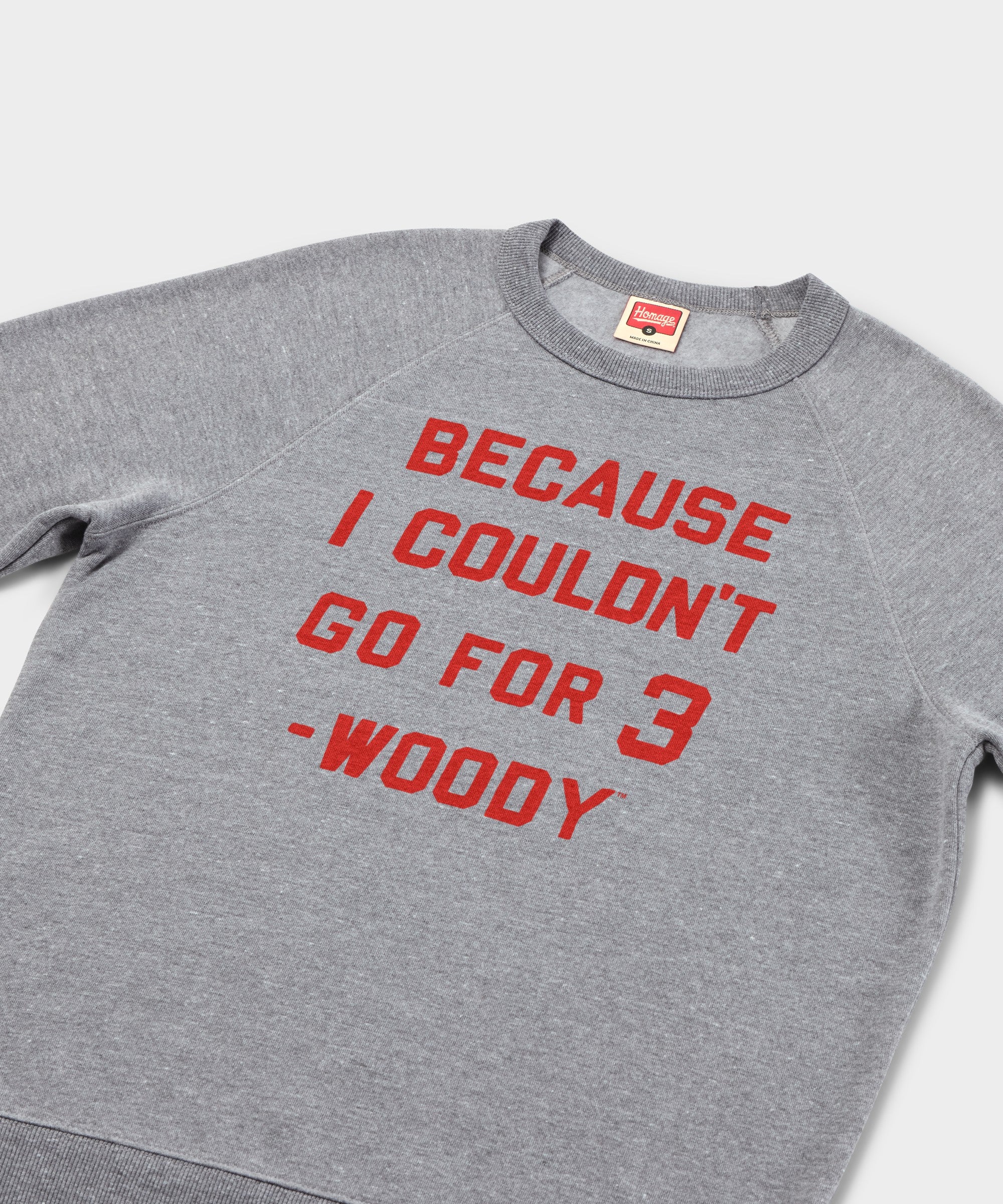 Because I Couldn't Go For 3 Crewneck - Image 2