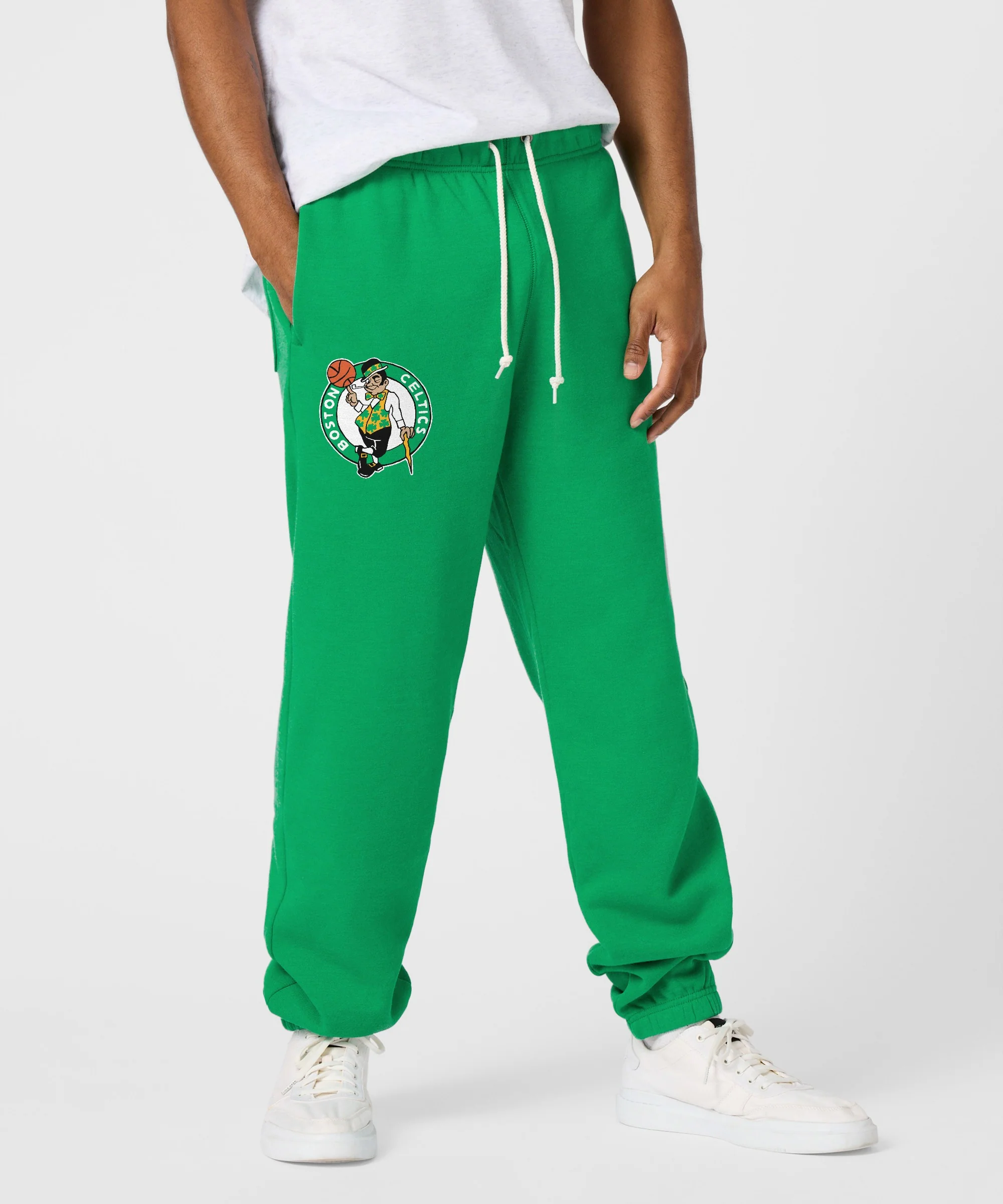 Boston Celtics Logo Sweatpants - Image 3