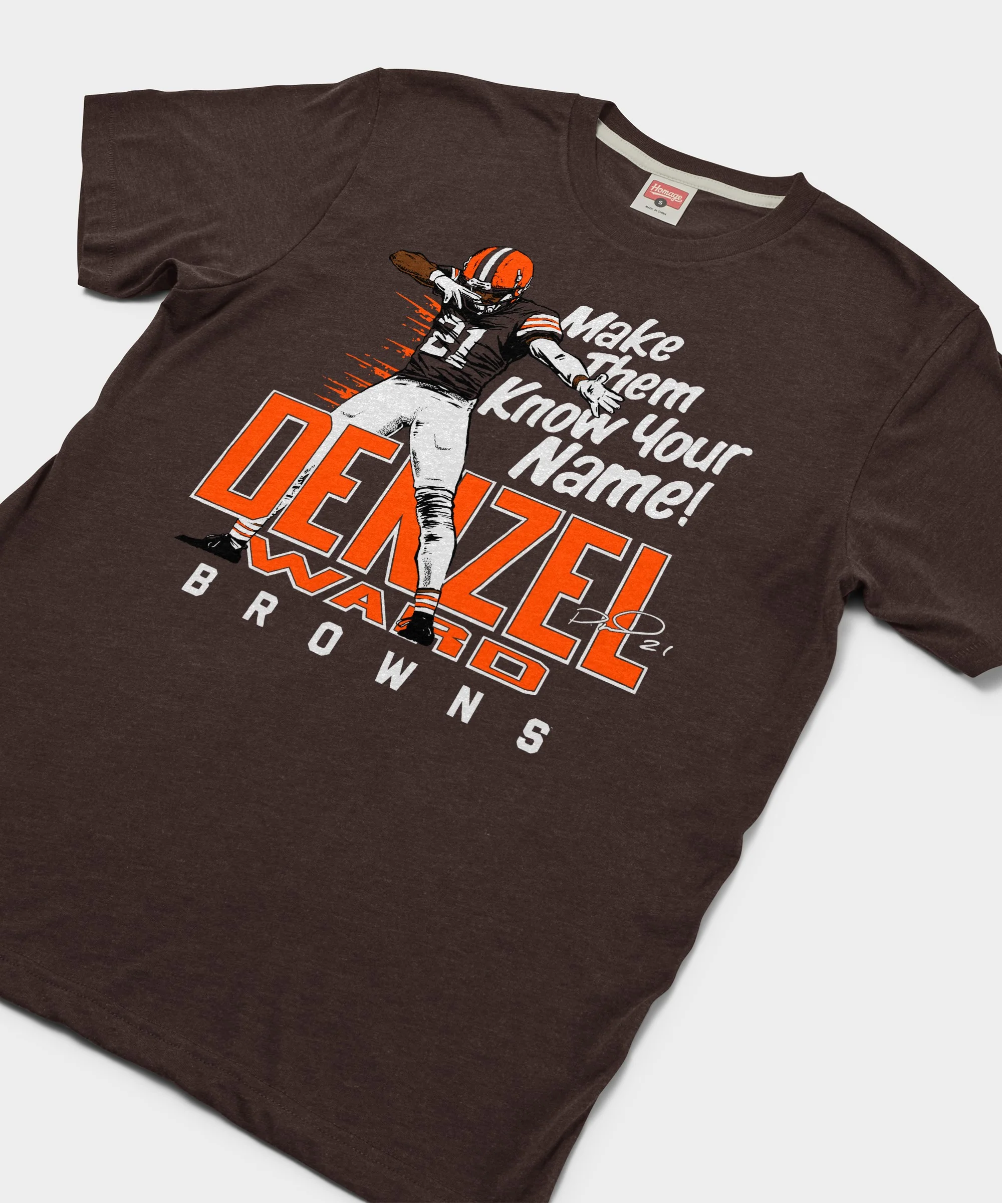 Browns Denzel Ward Signature - Image 2