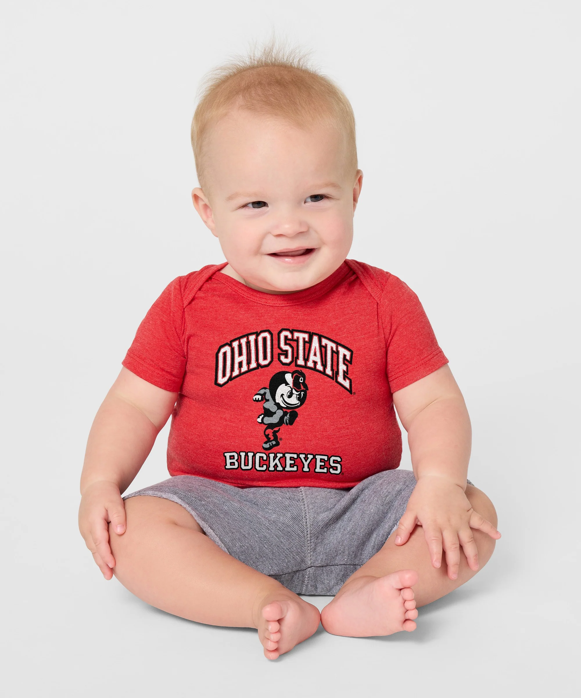 Brutus Buckeye Baby One Piece - Image 3