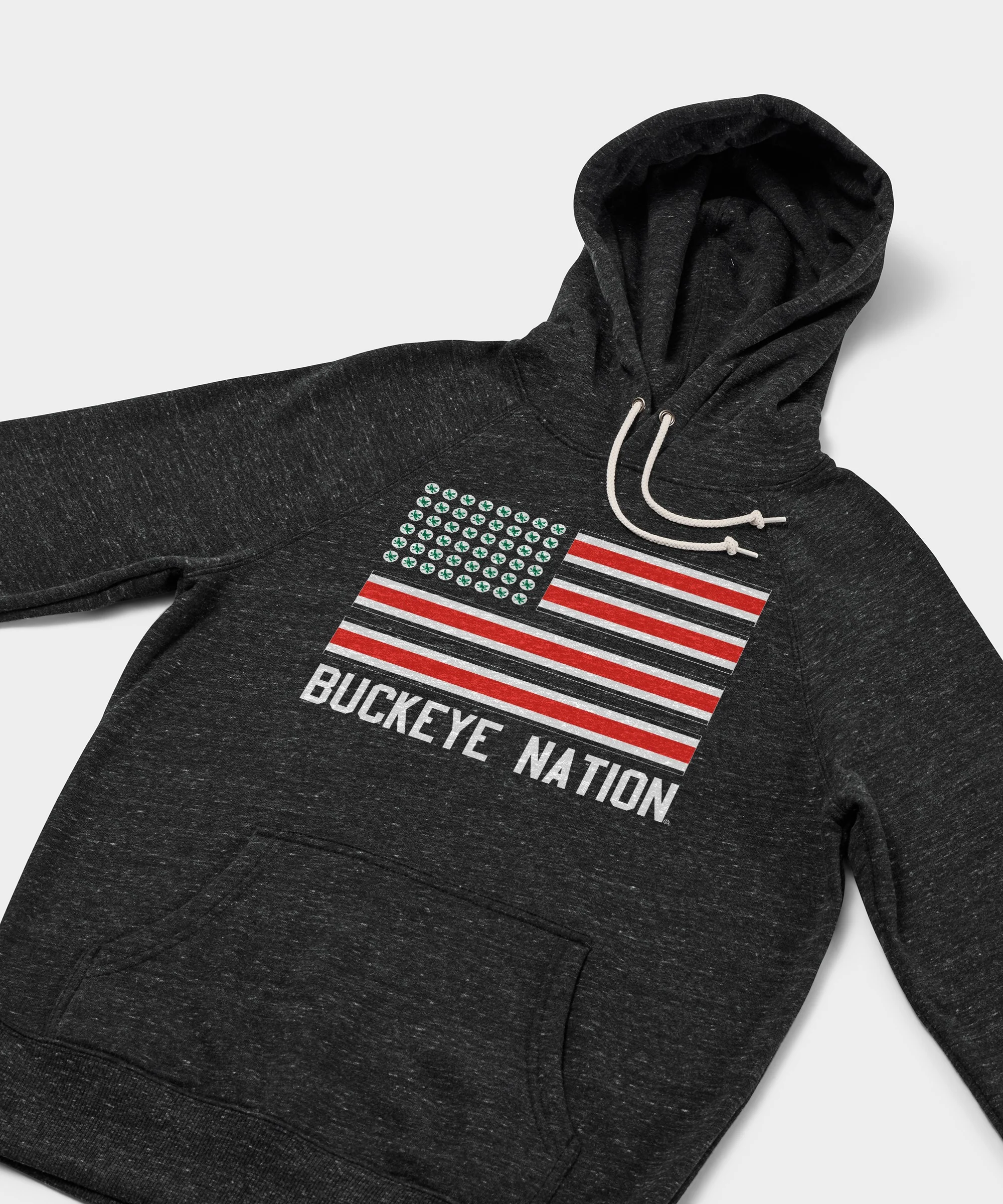 Buckeye Nation Flag Hoodie - Image 2