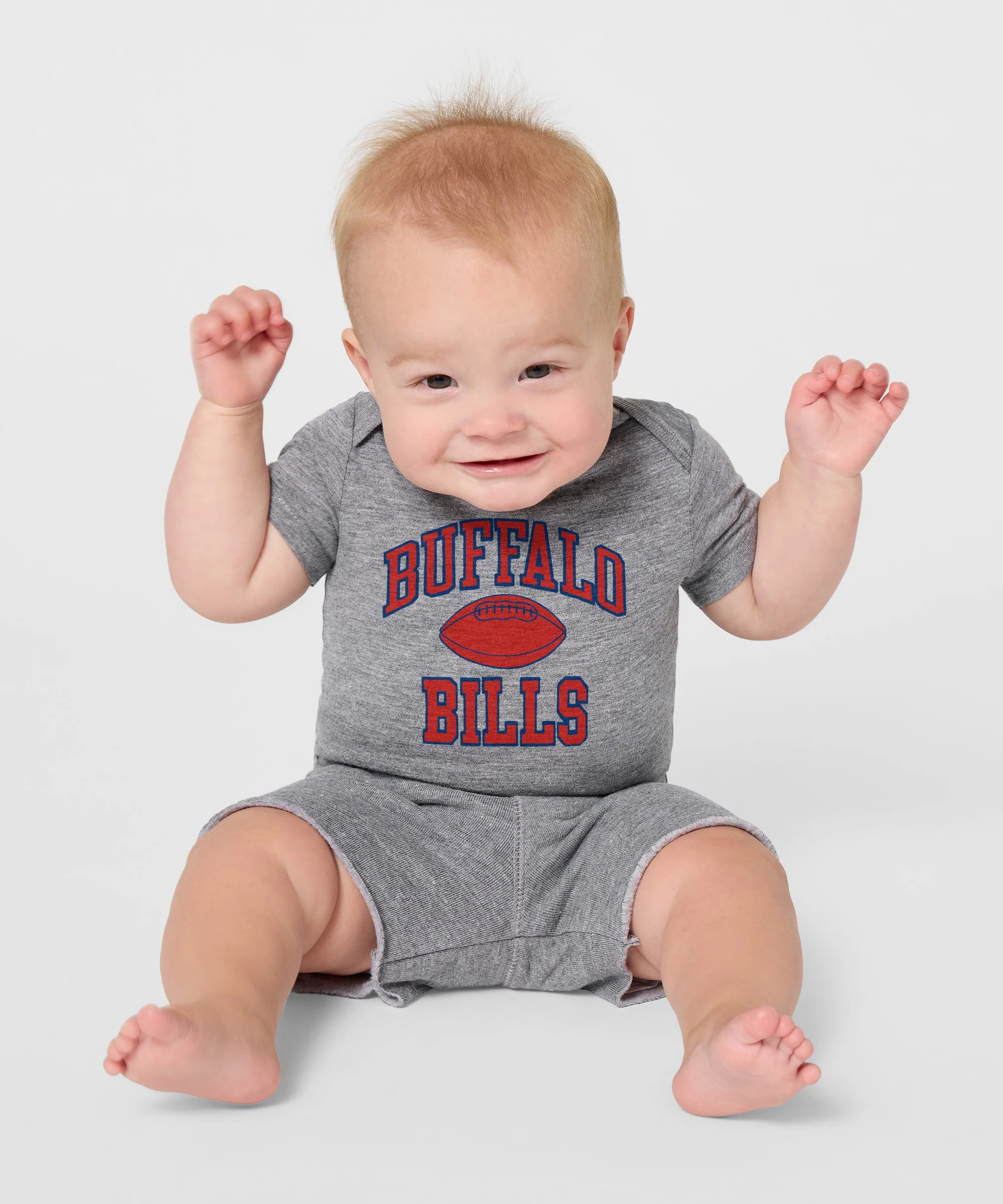 Buffalo Bills Gridiron Baby One Piece - Image 3