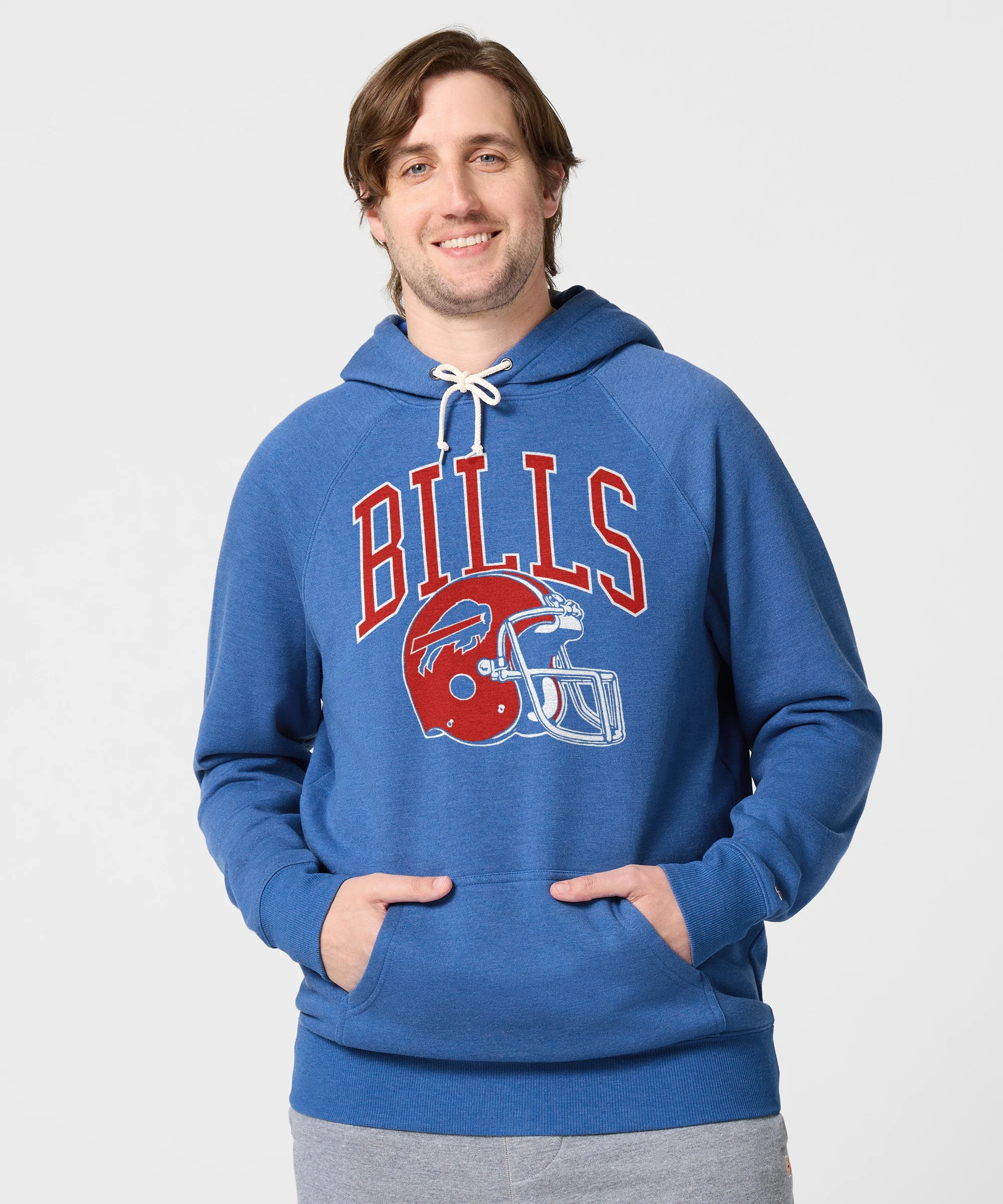 Buffalo Bills Helmet Retro Hoodie - Image 3