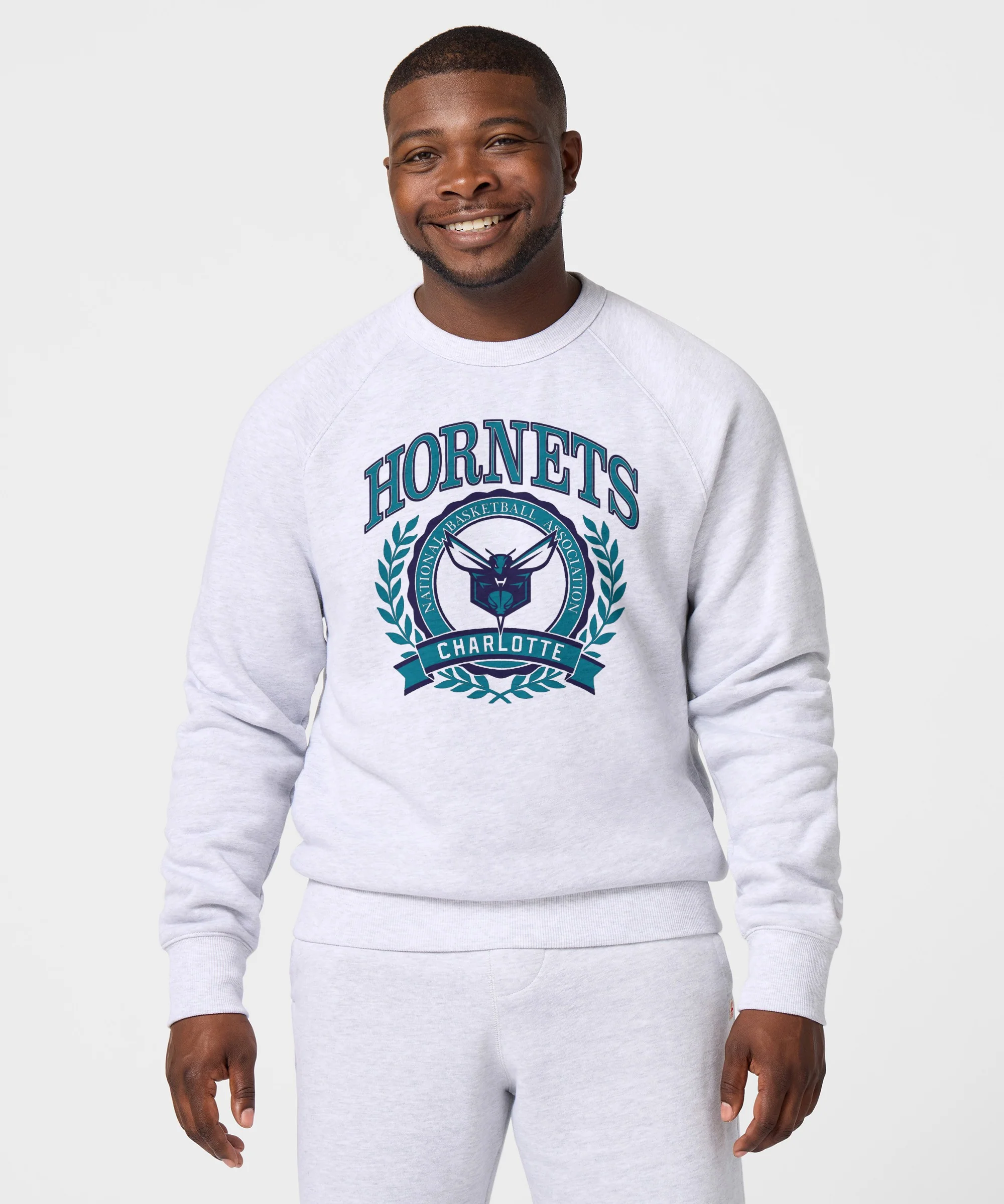 Charlotte Hornets Crest Crewneck - Image 3