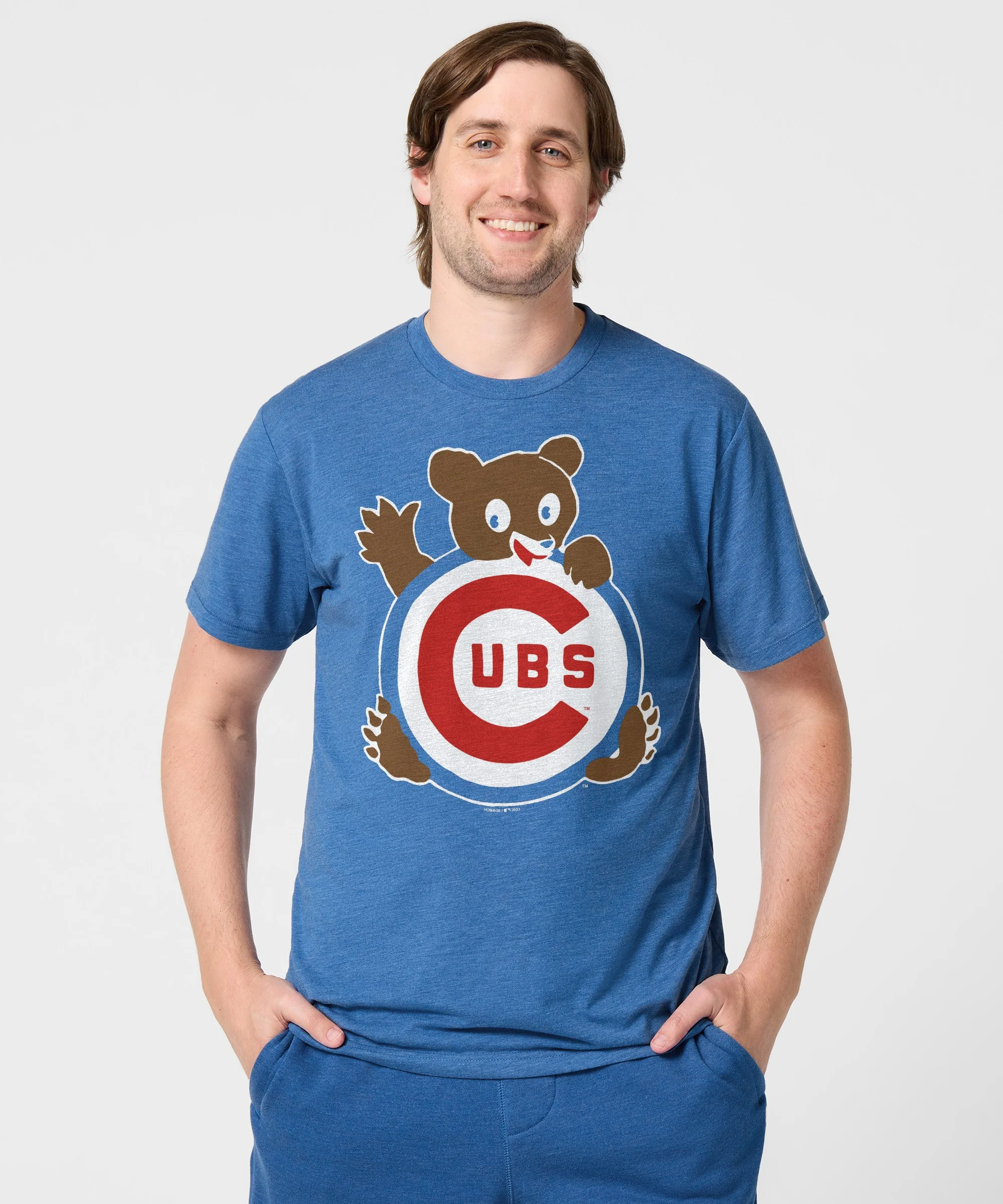 Chicago Cubs Retro Waving Bear - Image 3