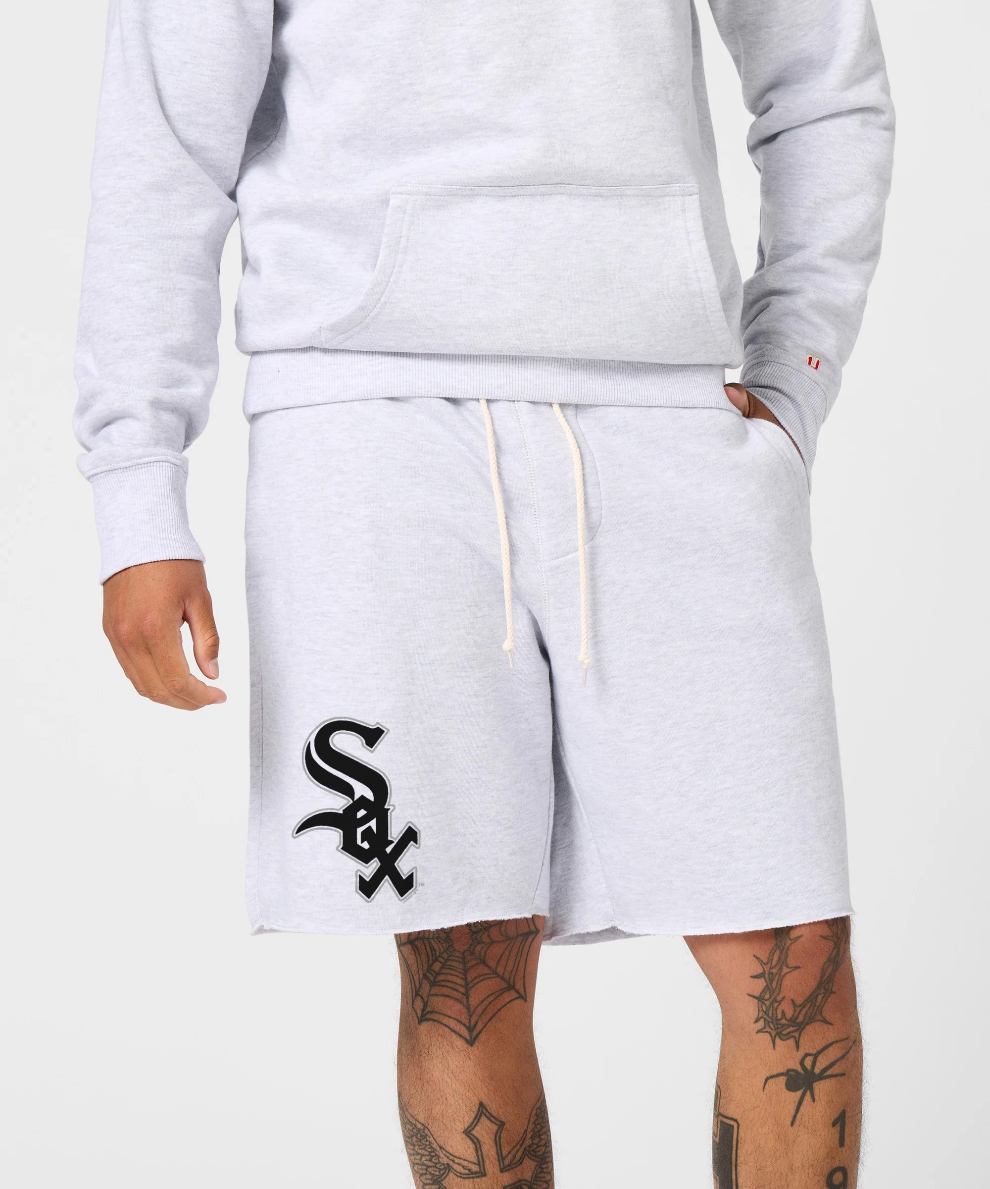 Chicago White Sox Jersey Logo '91 Sweat Shorts - Image 3