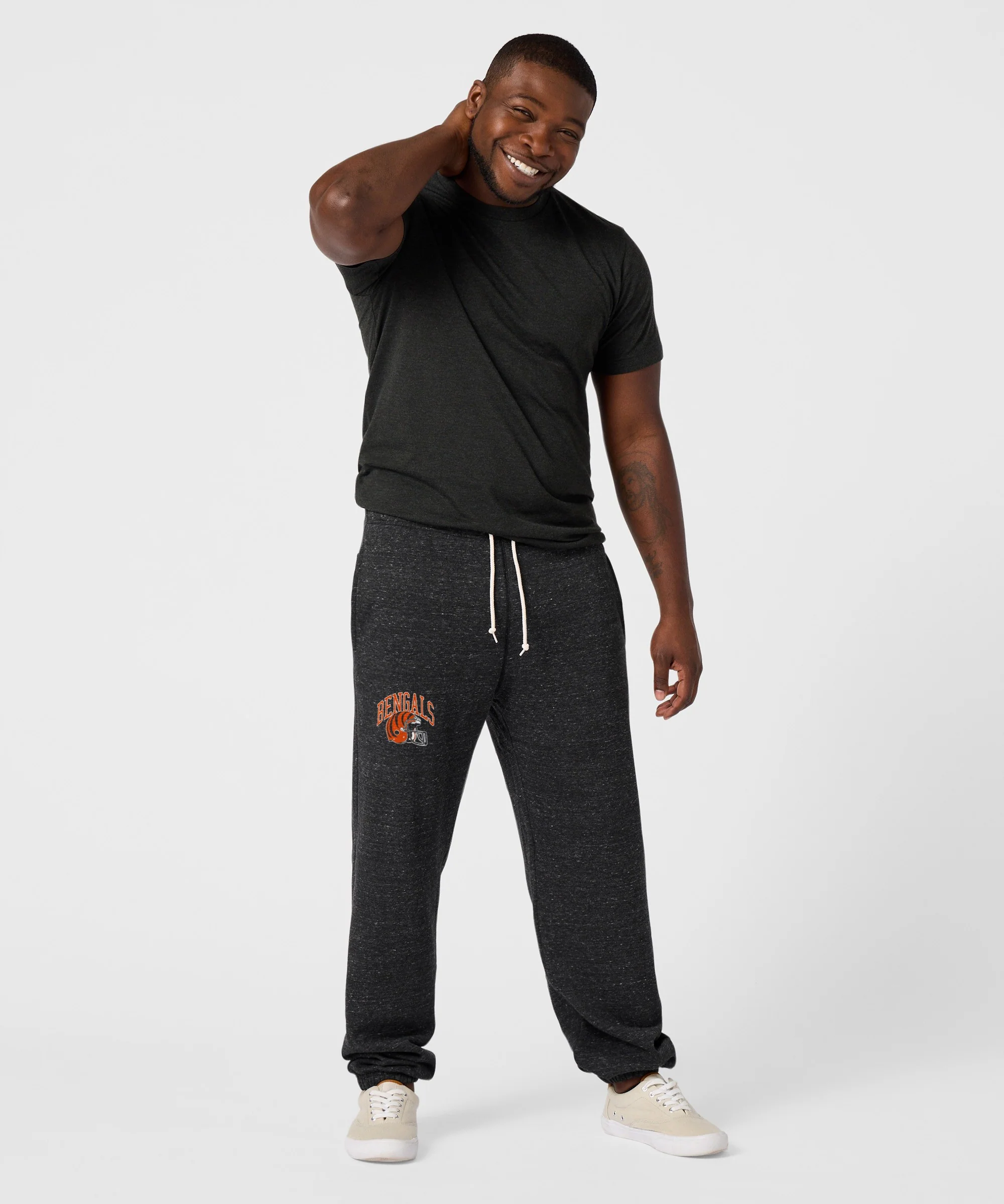 Cincinnati Bengals Helmet Sweatpants - Image 5