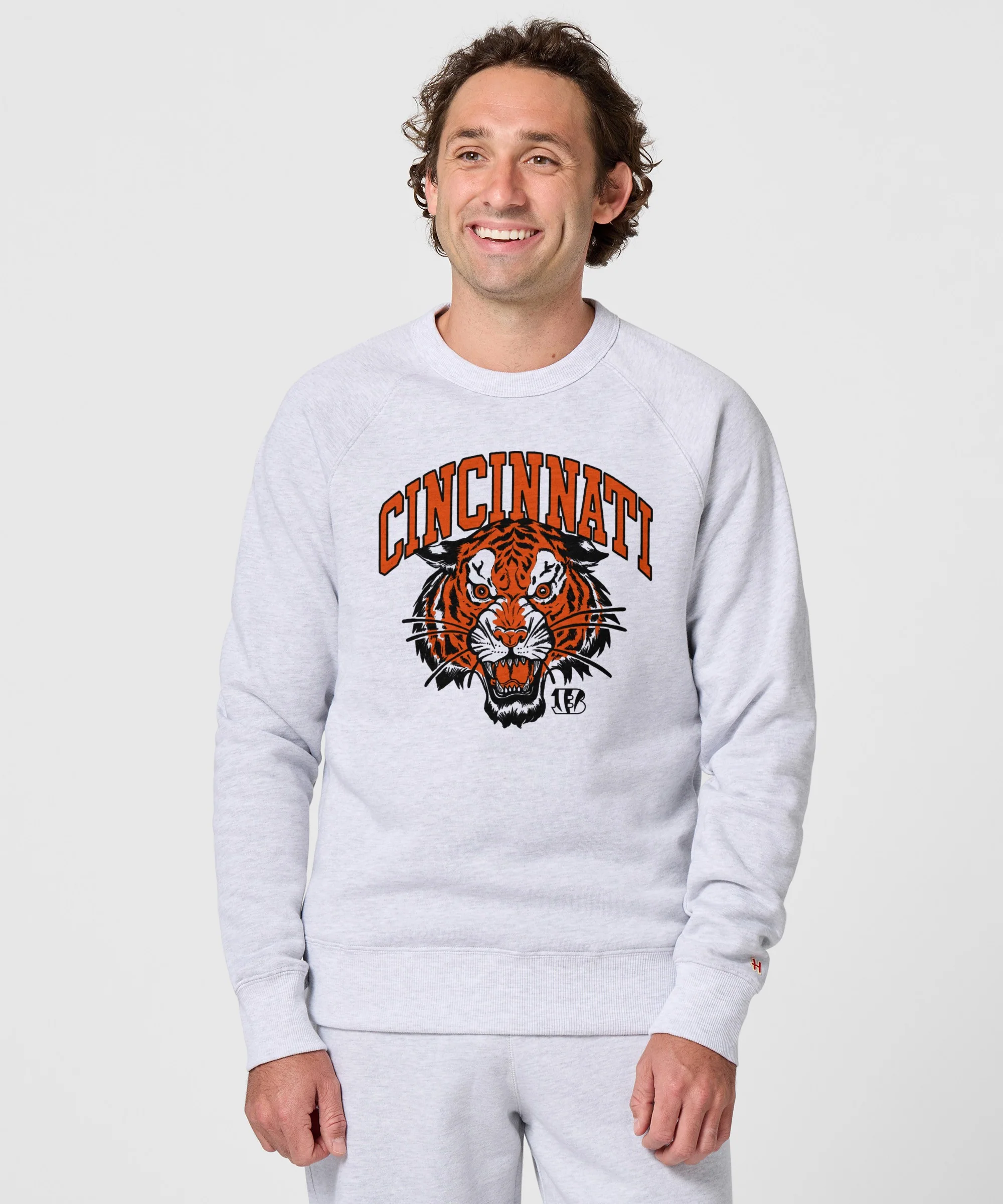Cincinnati Bengals Tiger Head Crewneck - Image 3