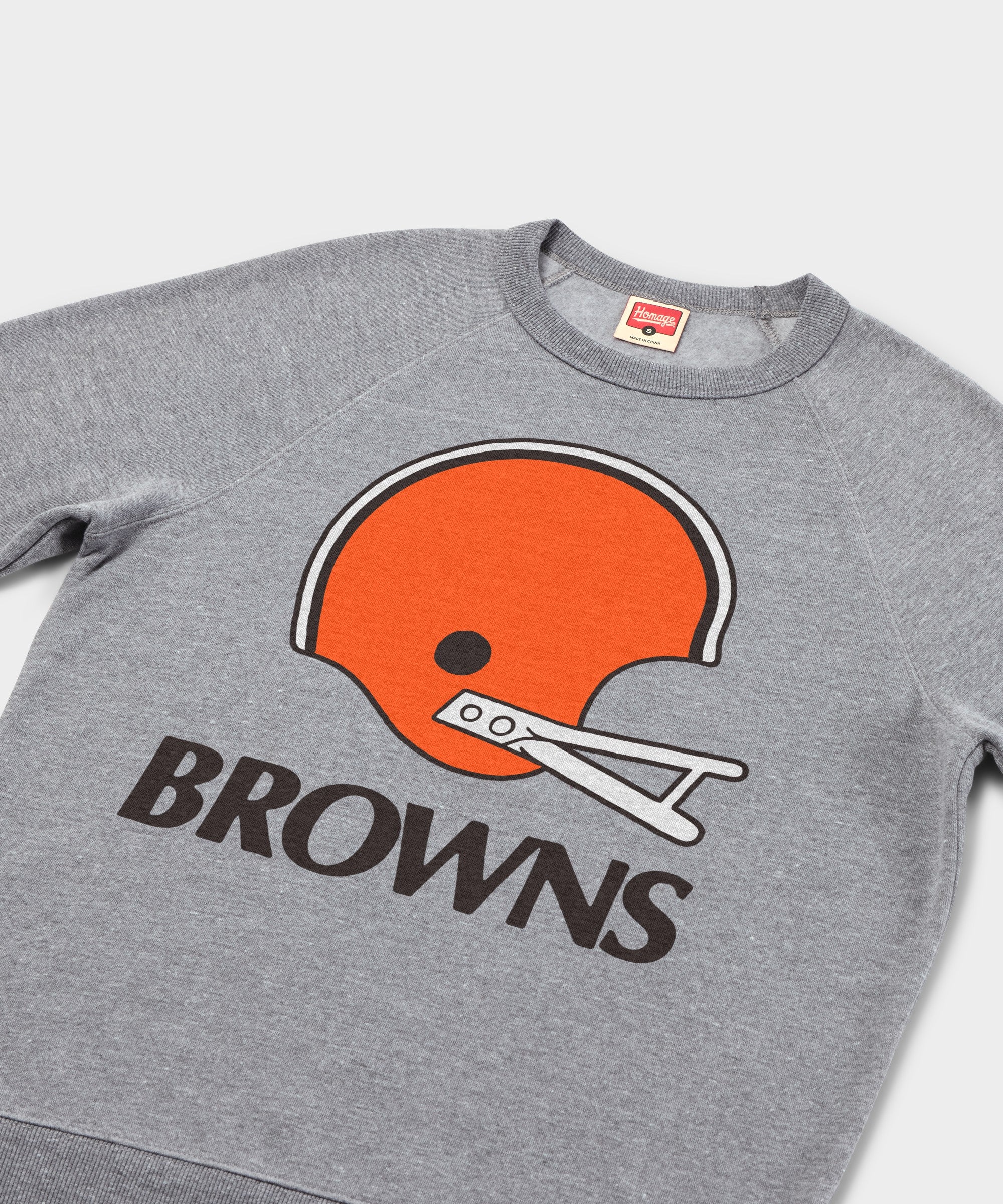 Cleveland Browns Big Helmet Crewneck - Image 2