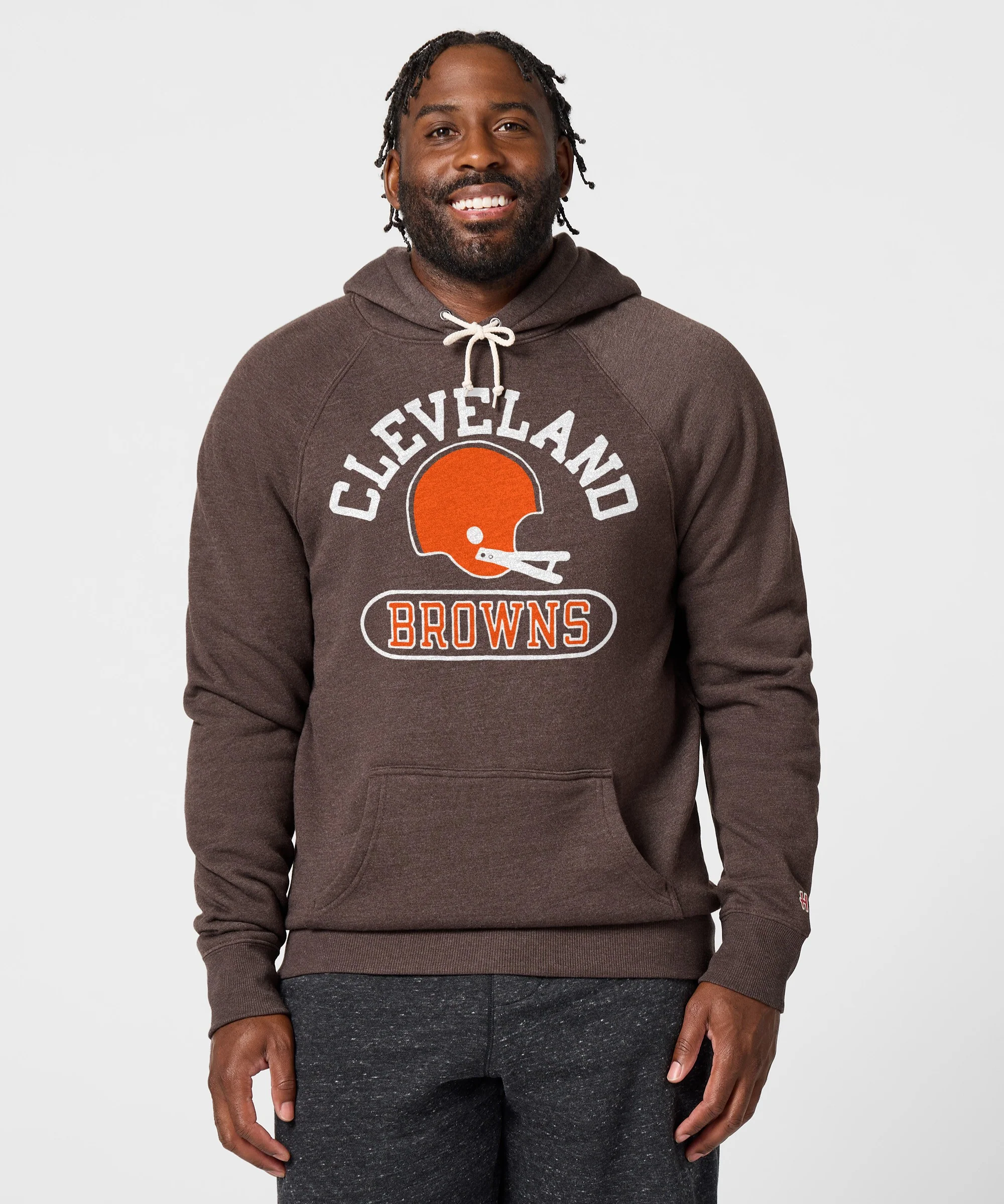 Cleveland Browns Throwback Helmet Hoodie - Image 3