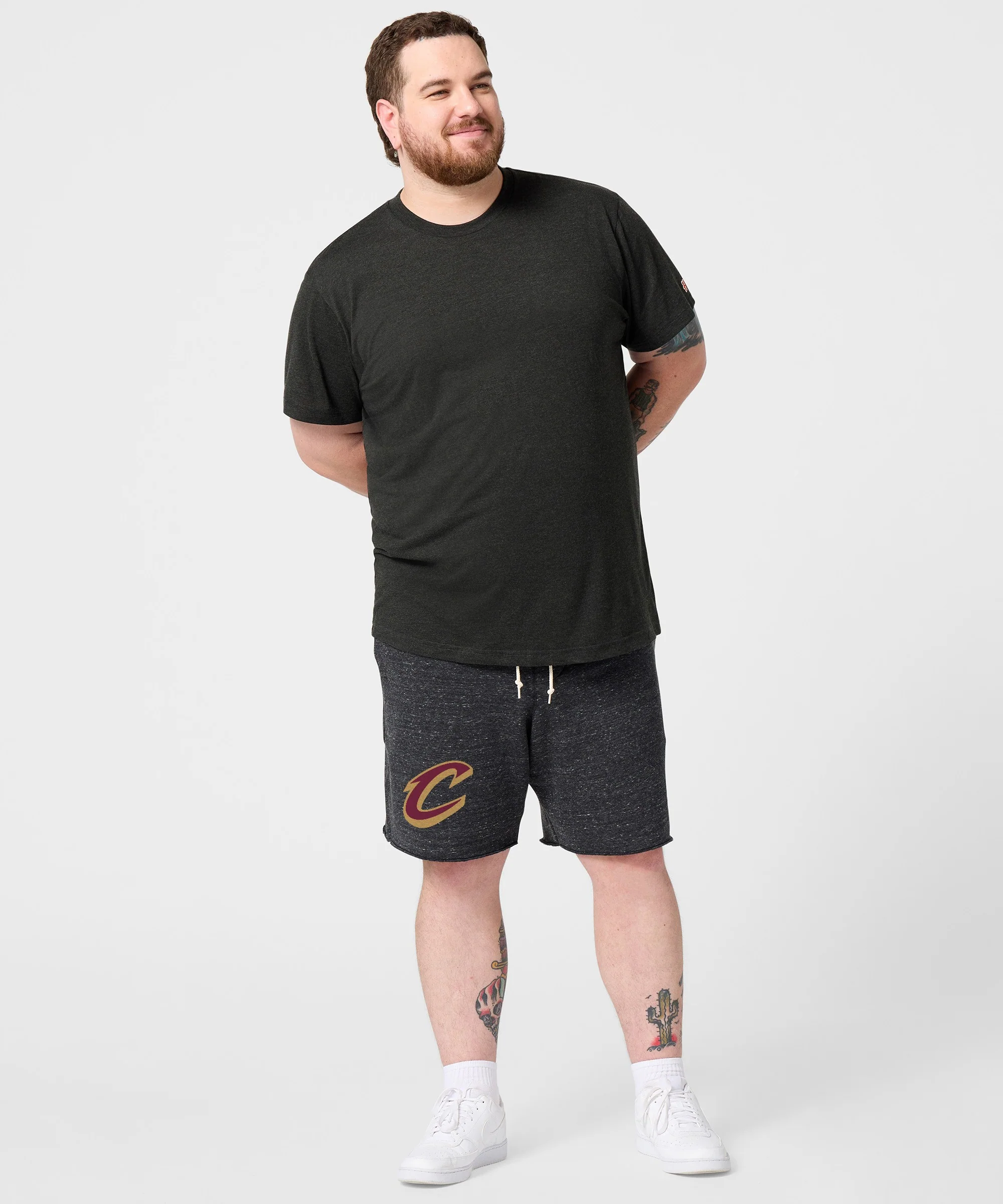 Cleveland Cavaliers Logo Sweat Shorts - Image 5