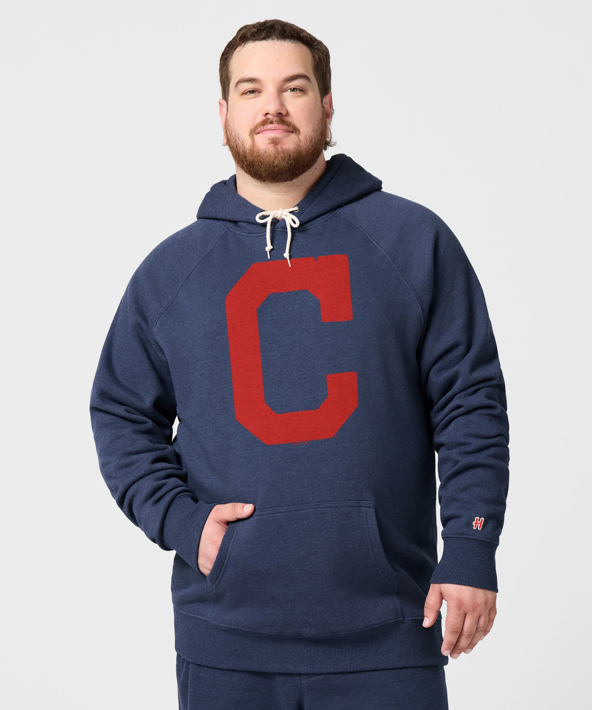 Cleveland Indians Cap Logo '08 Hoodie - Image 3