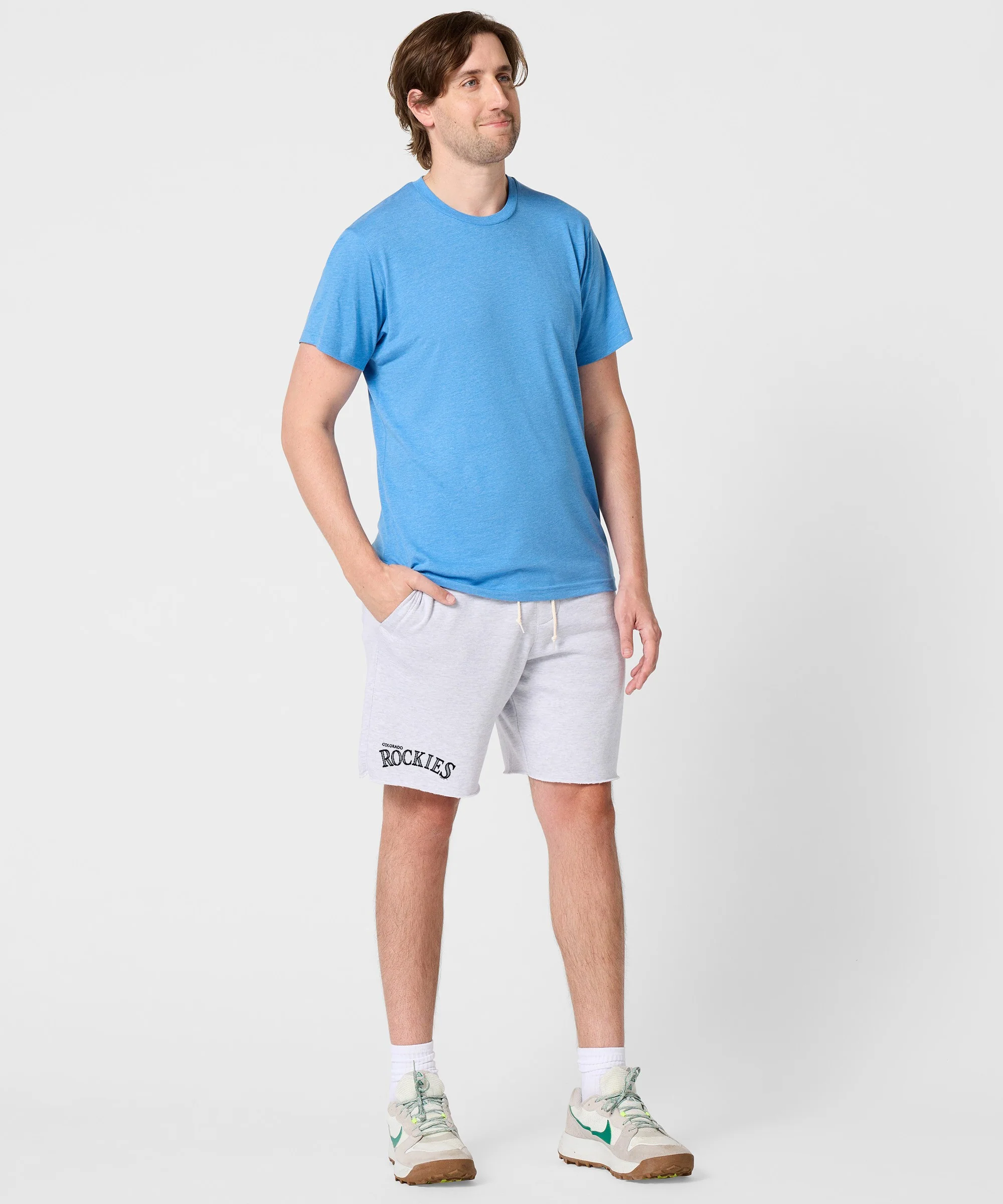 Colorado Rockies Jersey Logo '17 Sweat Shorts - Image 5