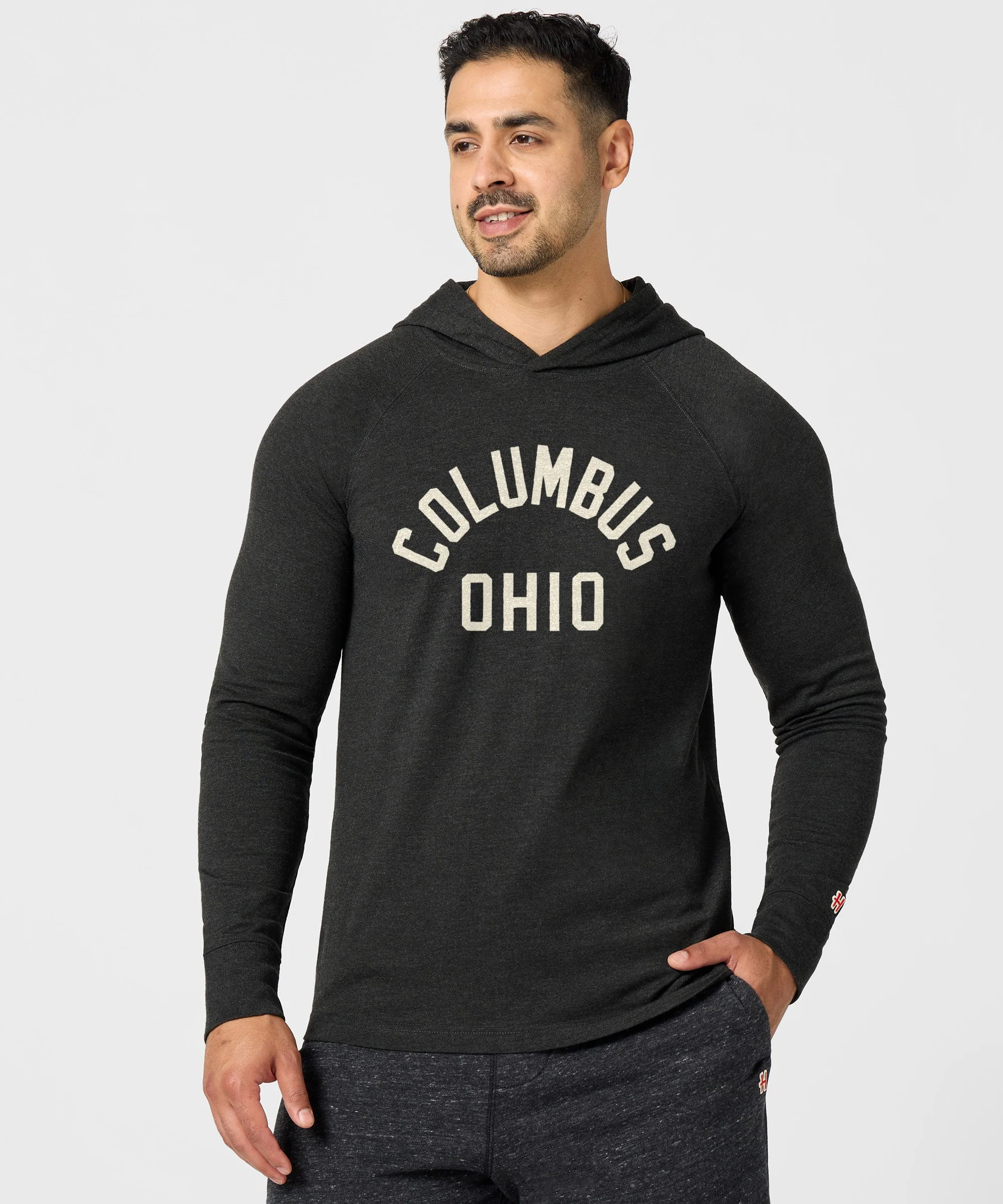Columbus Ohio Lightweight Hoodie - Image 3