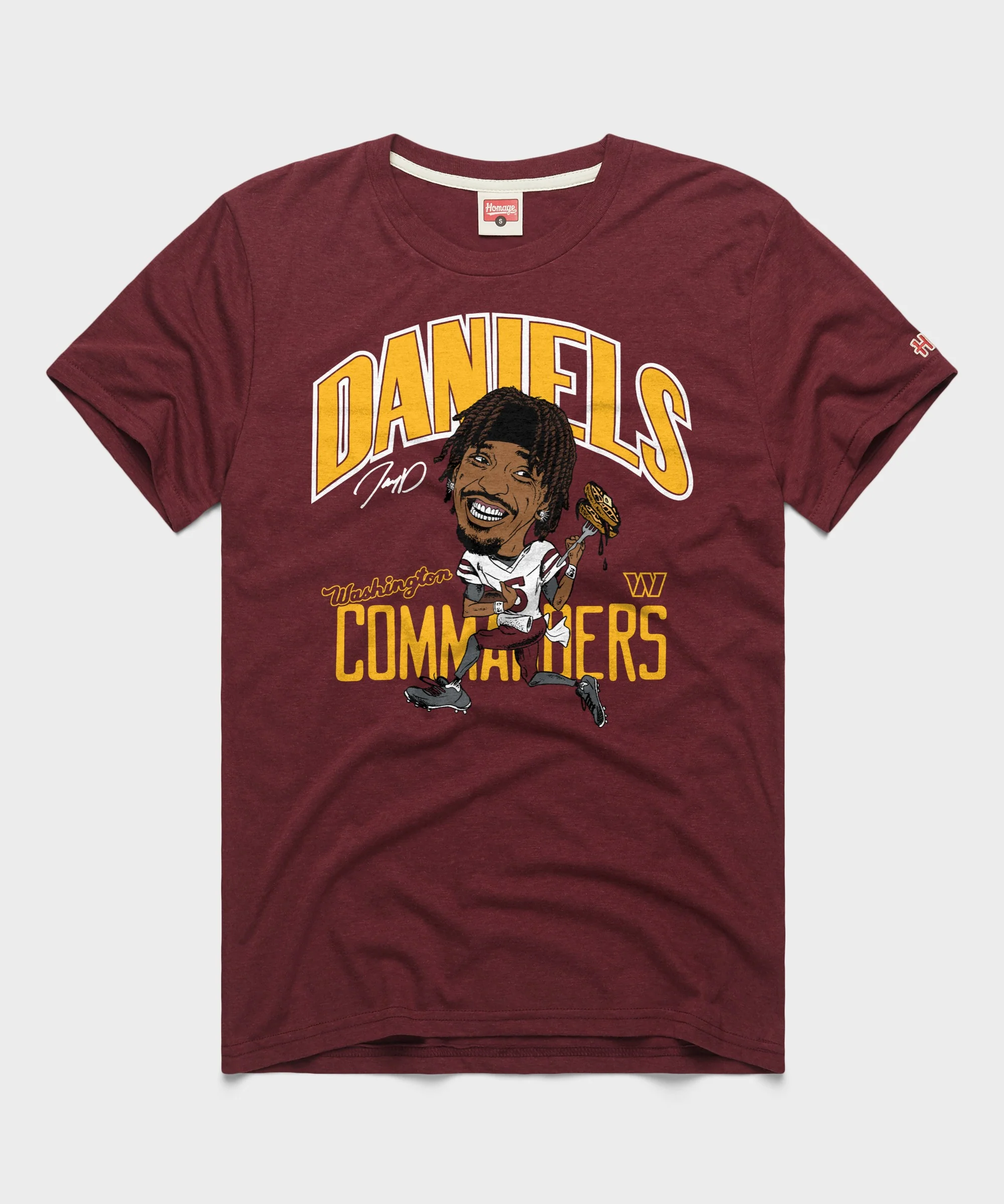 Commanders Jayden Daniels Signature Waffles