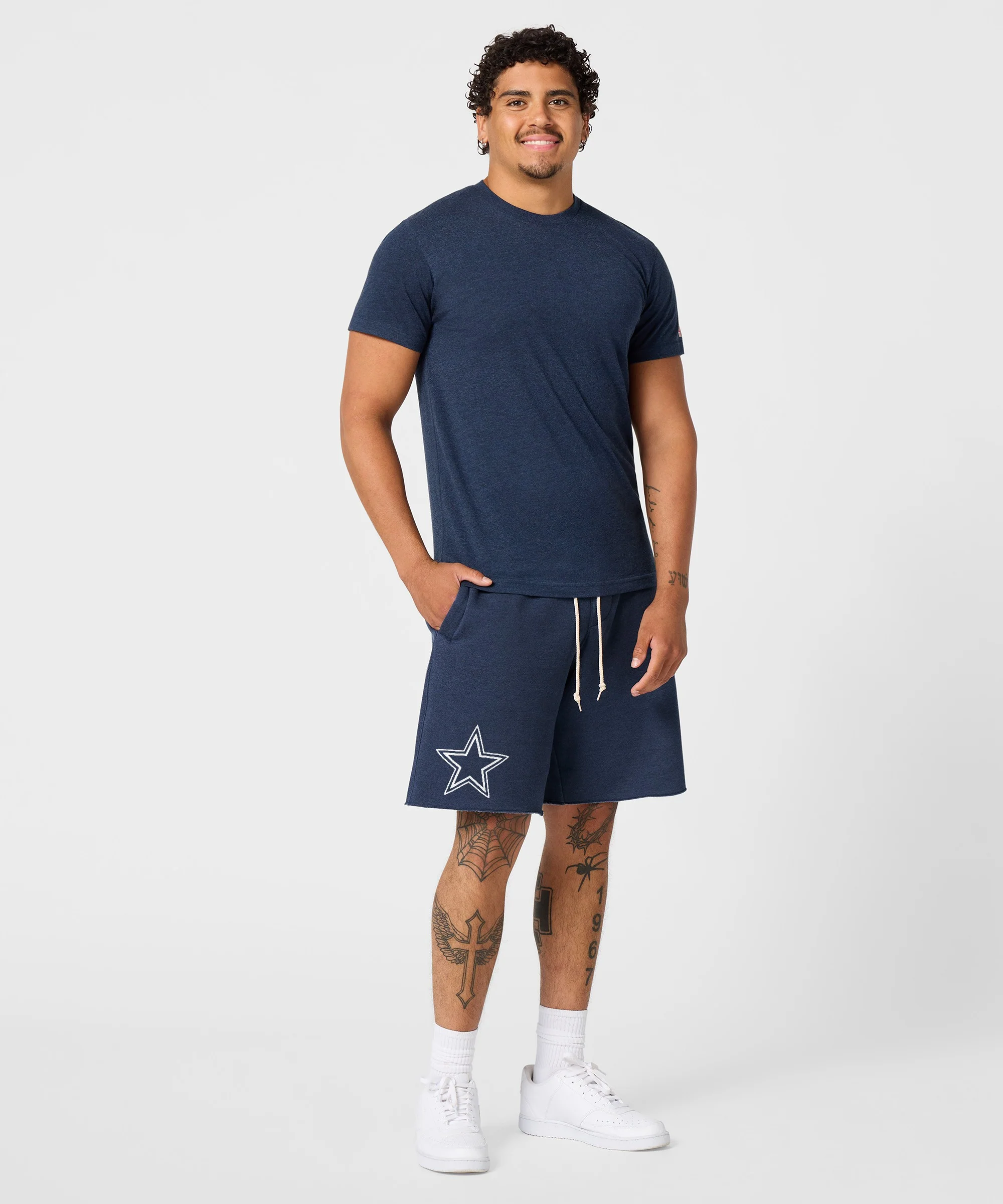 Dallas Cowboys '64 Sweat Shorts - Image 5