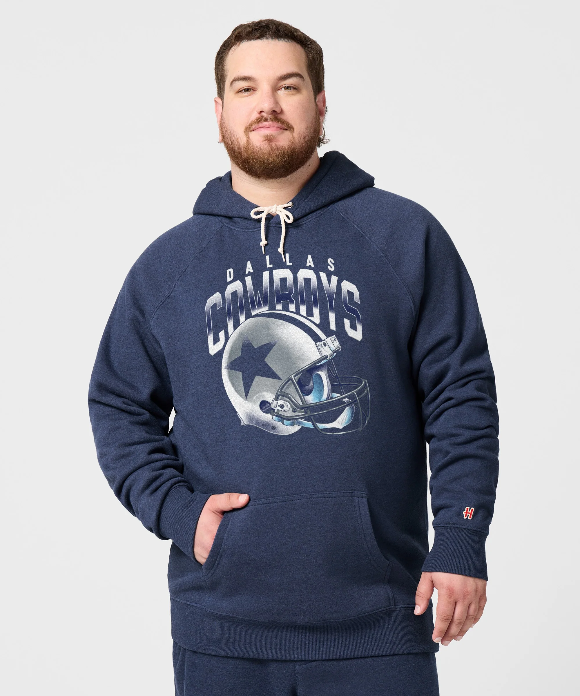 Dallas Cowboys Gradient Helmet Hoodie - Image 6