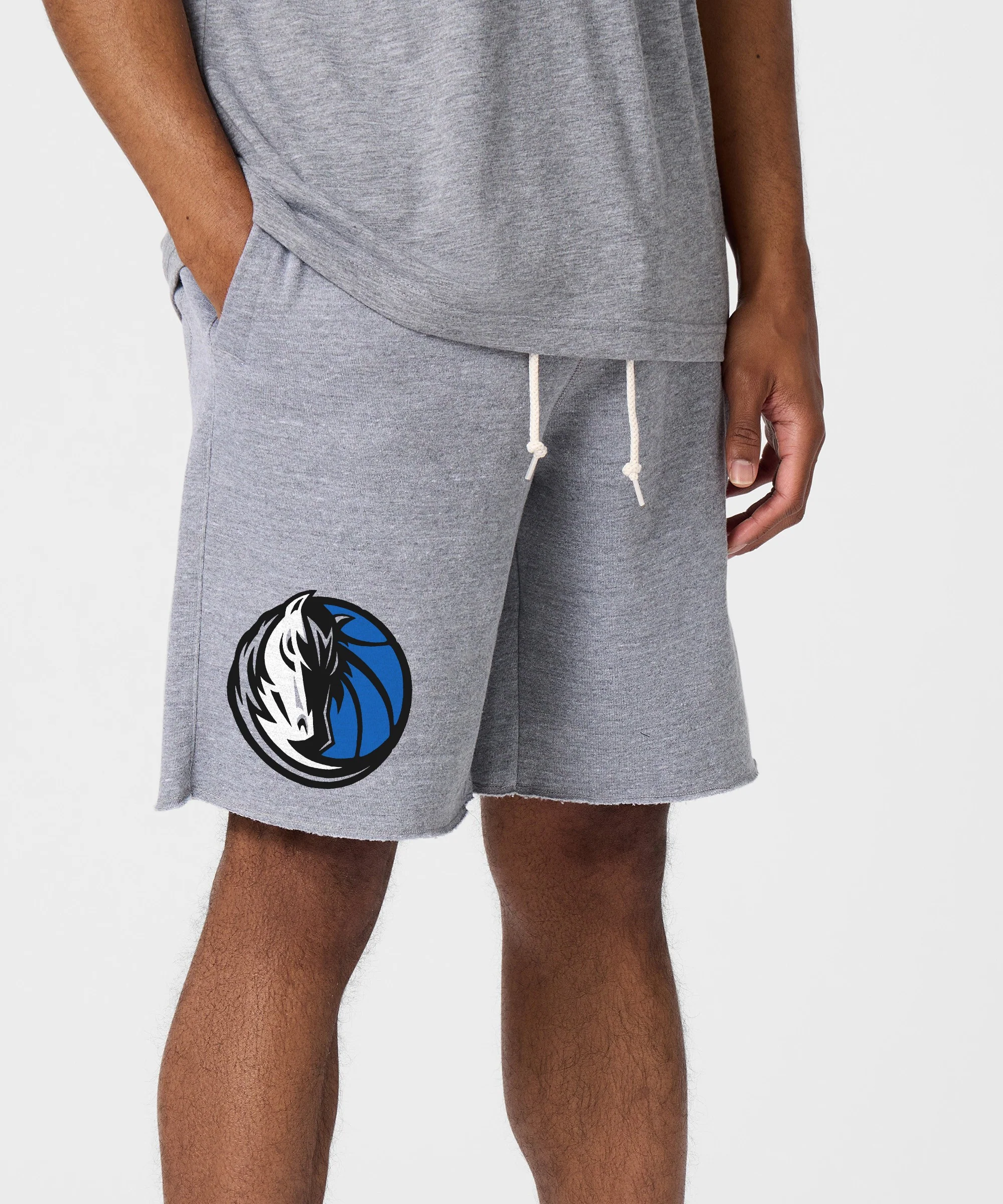 Dallas Mavericks Logo Sweat Shorts - Image 3