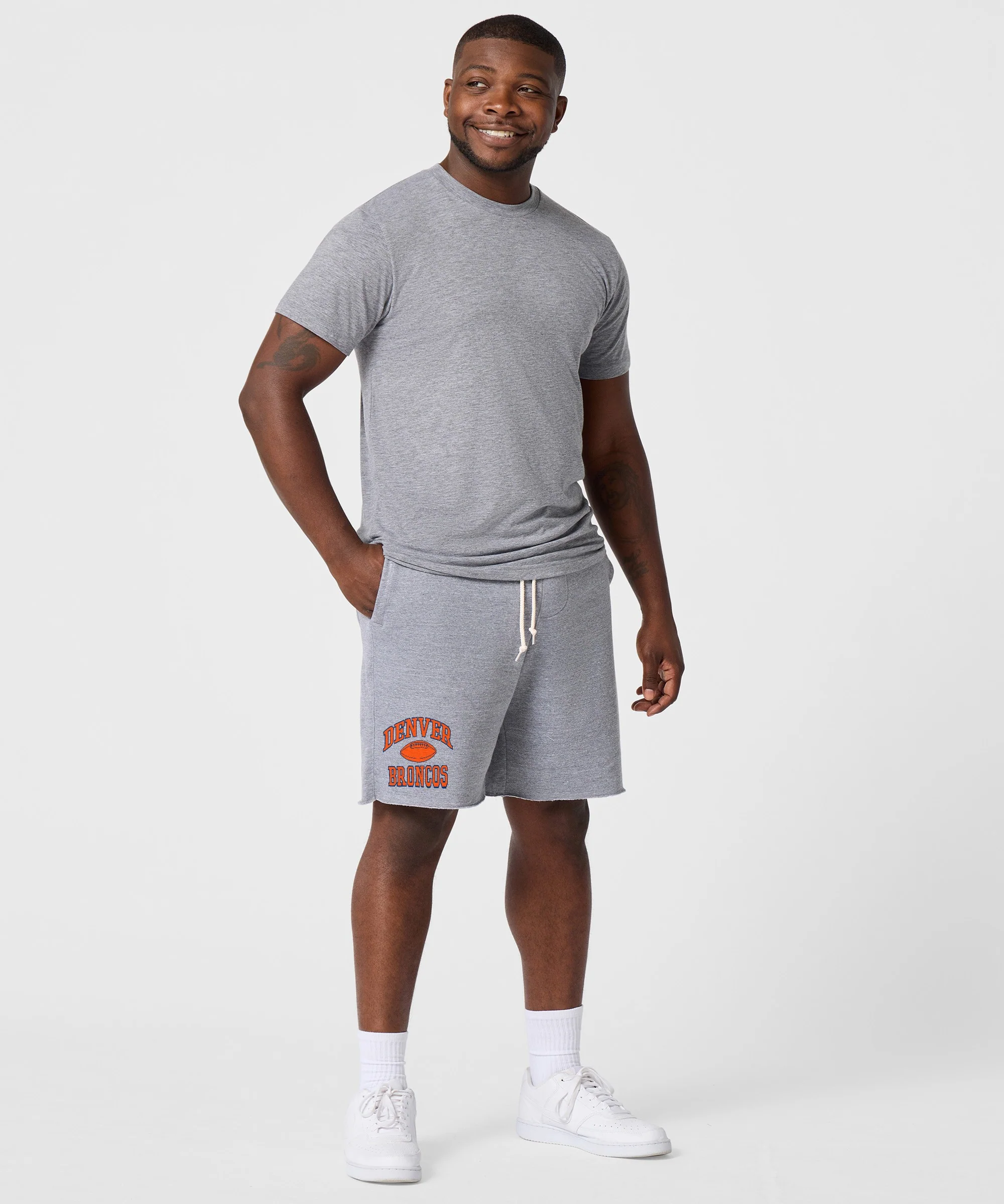 Denver Broncos Gridiron Sweat Shorts - Image 5