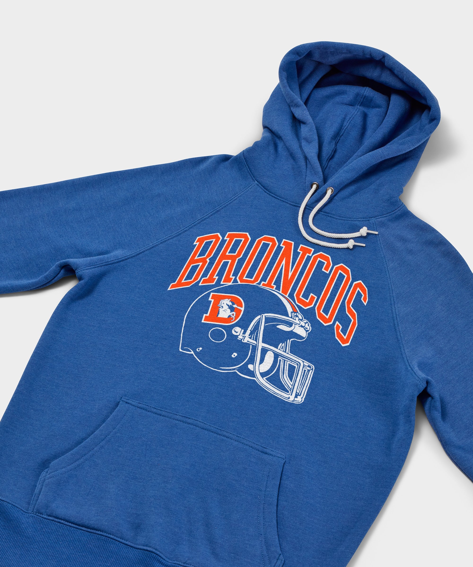 Denver Broncos Helmet Retro Hoodie - Image 2