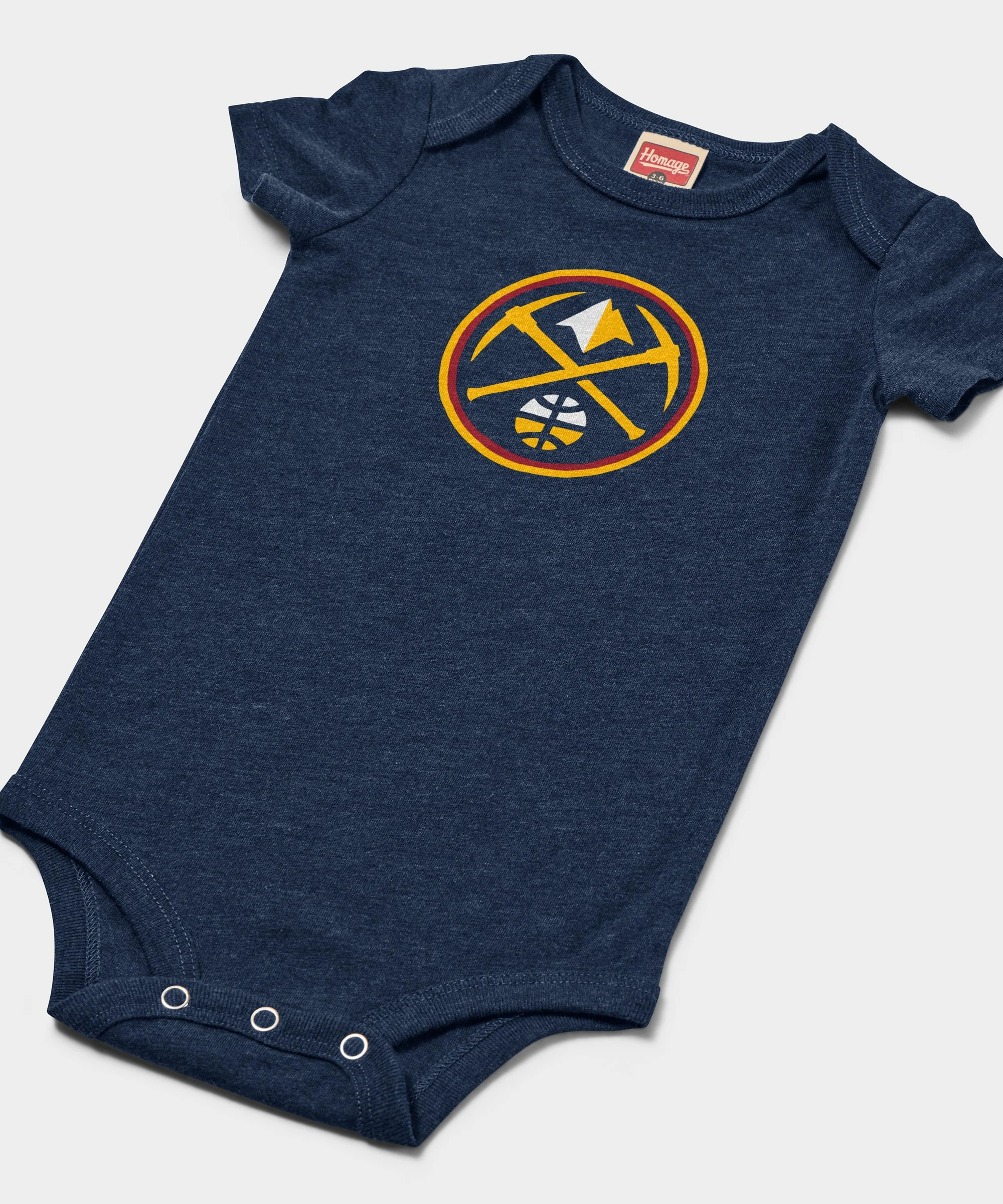 Denver Nuggets Logo Baby One Piece - Image 2