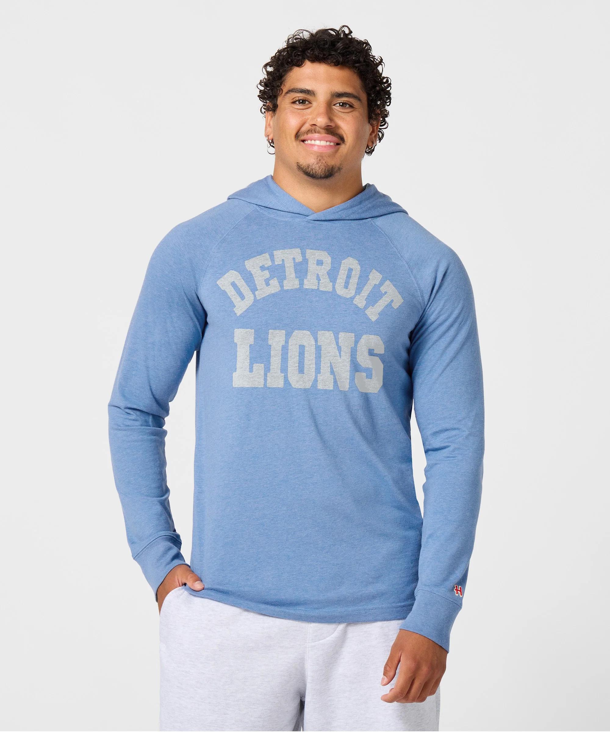 Detroit Lions Classic Lightweight Hoodie - Image 3