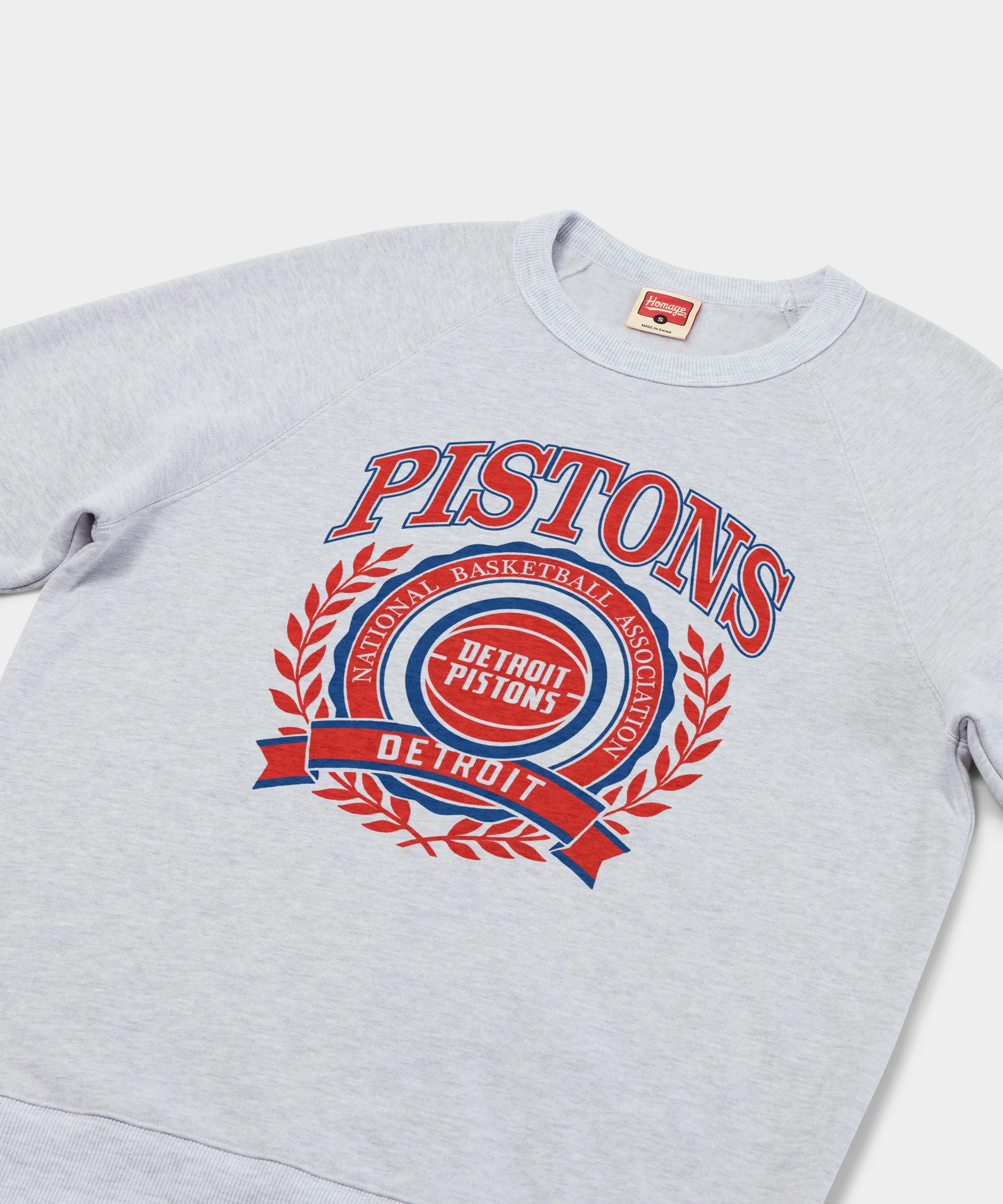 Detroit Pistons Crest Crewneck - Image 2