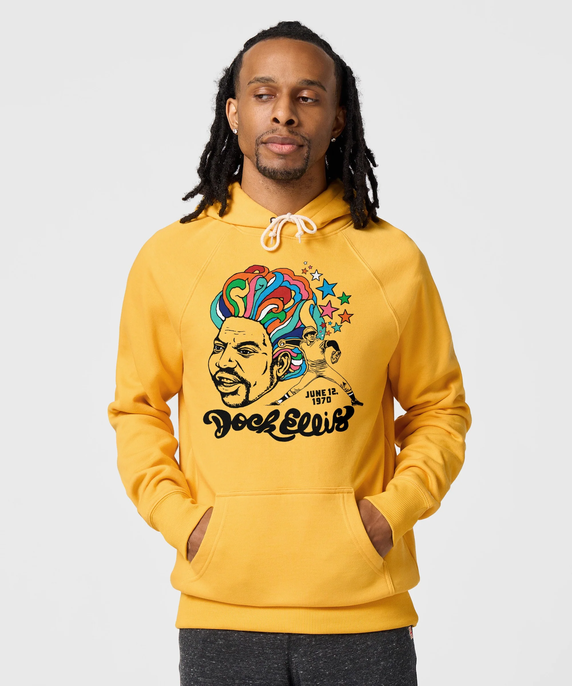 Dock Ellis June 12 1970 Hoodie - Image 3