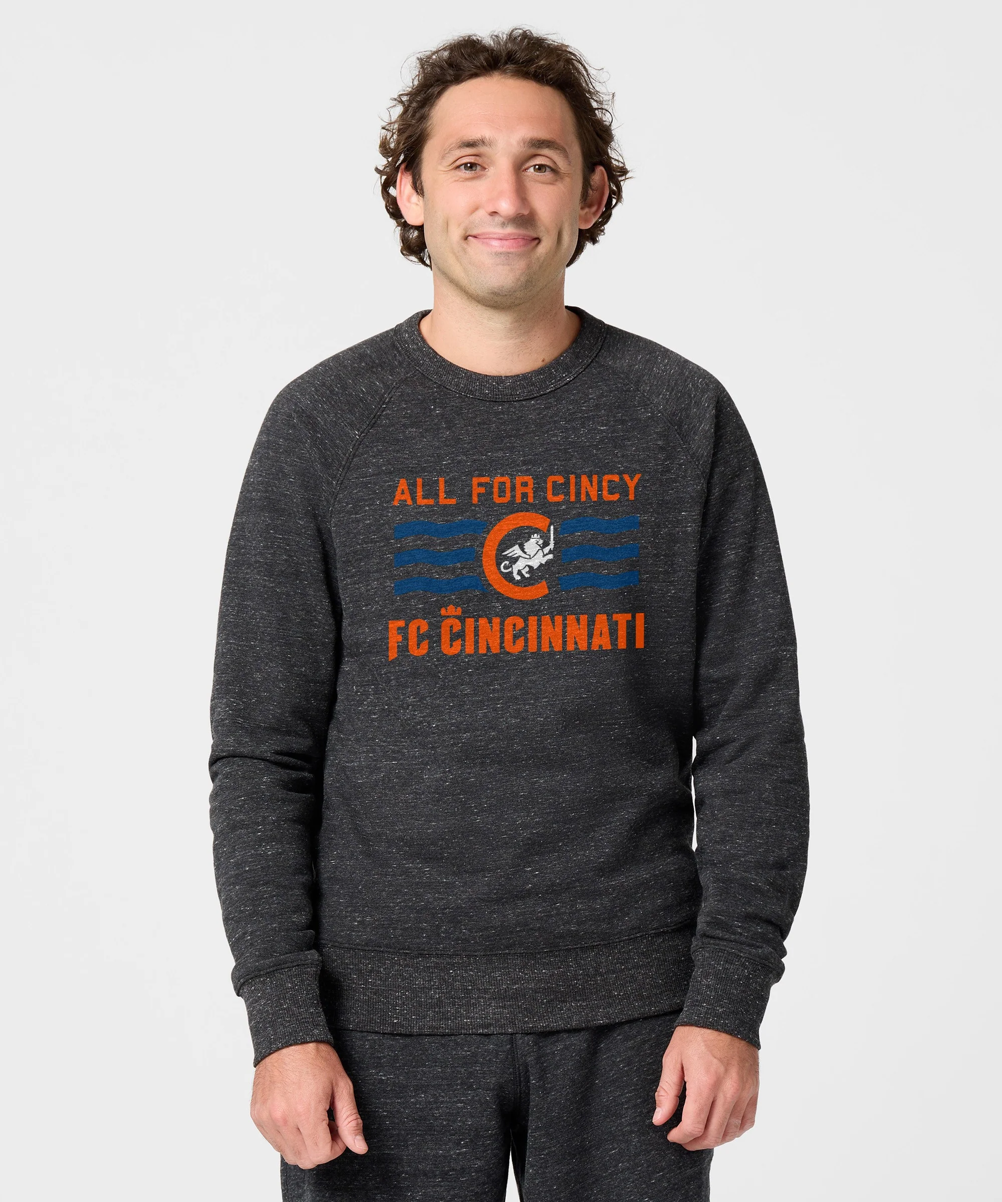 FC Cincinnati All For Cincy Crewneck - Image 3
