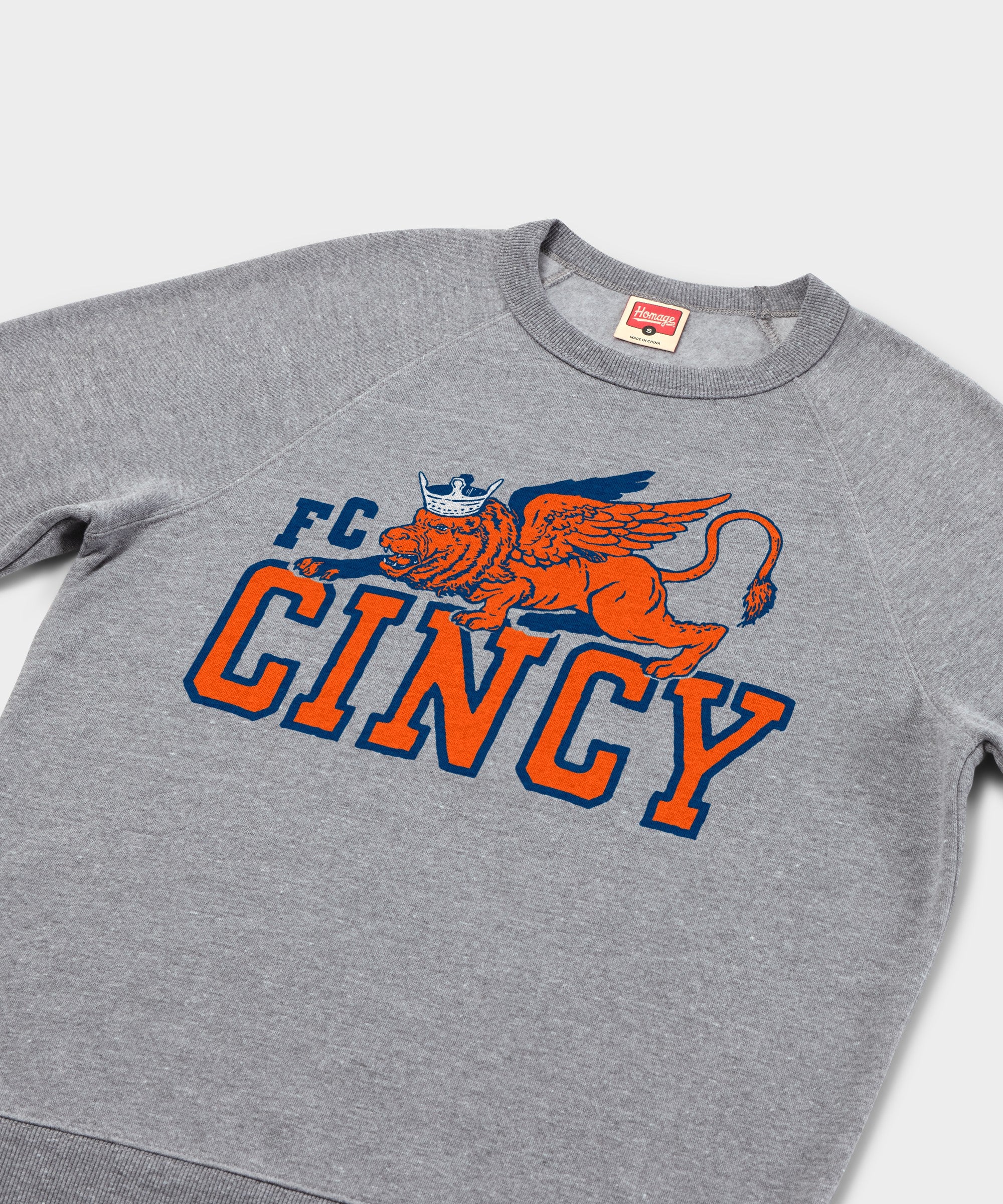 FC Cincy Lion And Crown Crewneck - Image 2