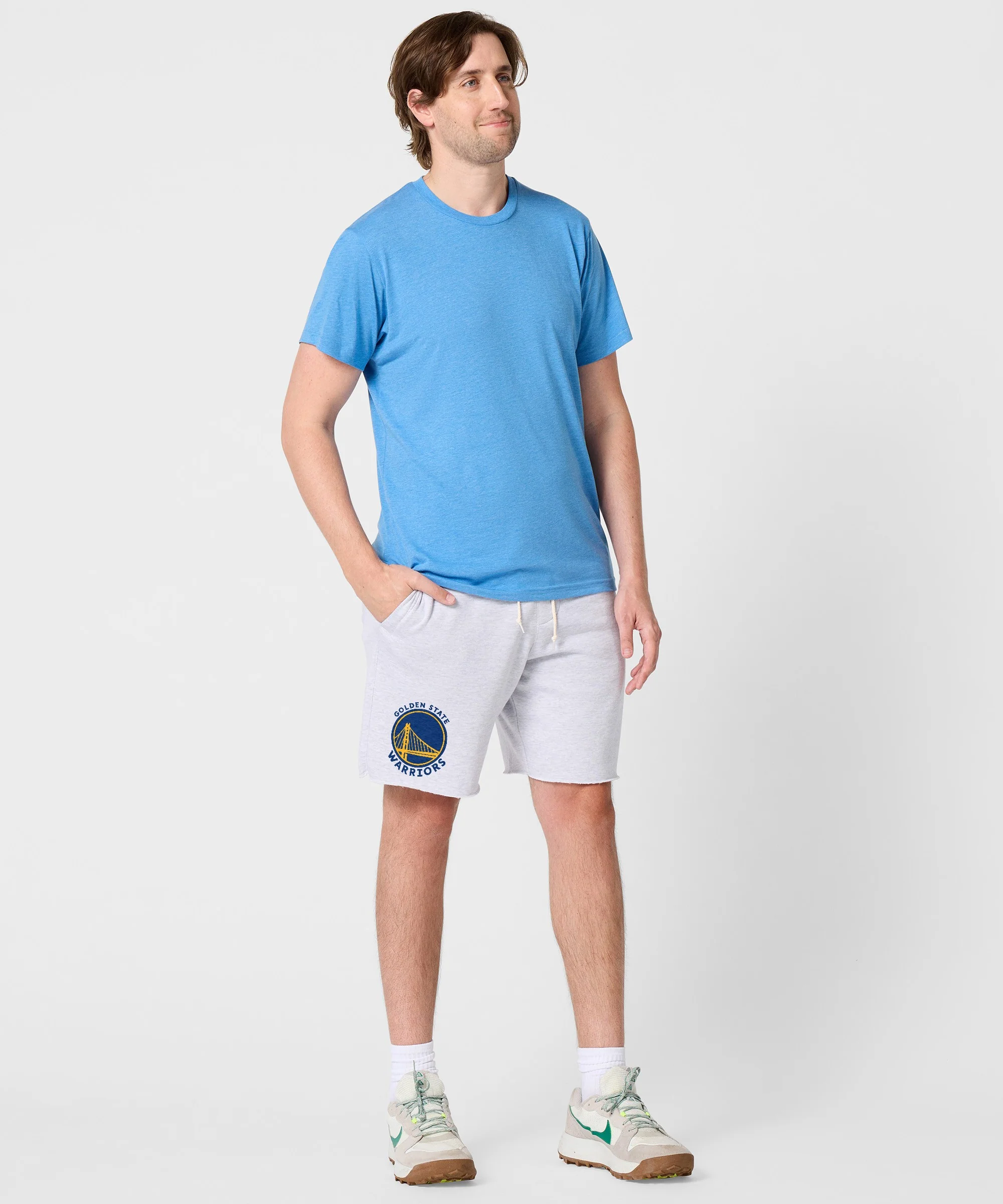 Golden State Warriors Logo Sweat Shorts - Image 5