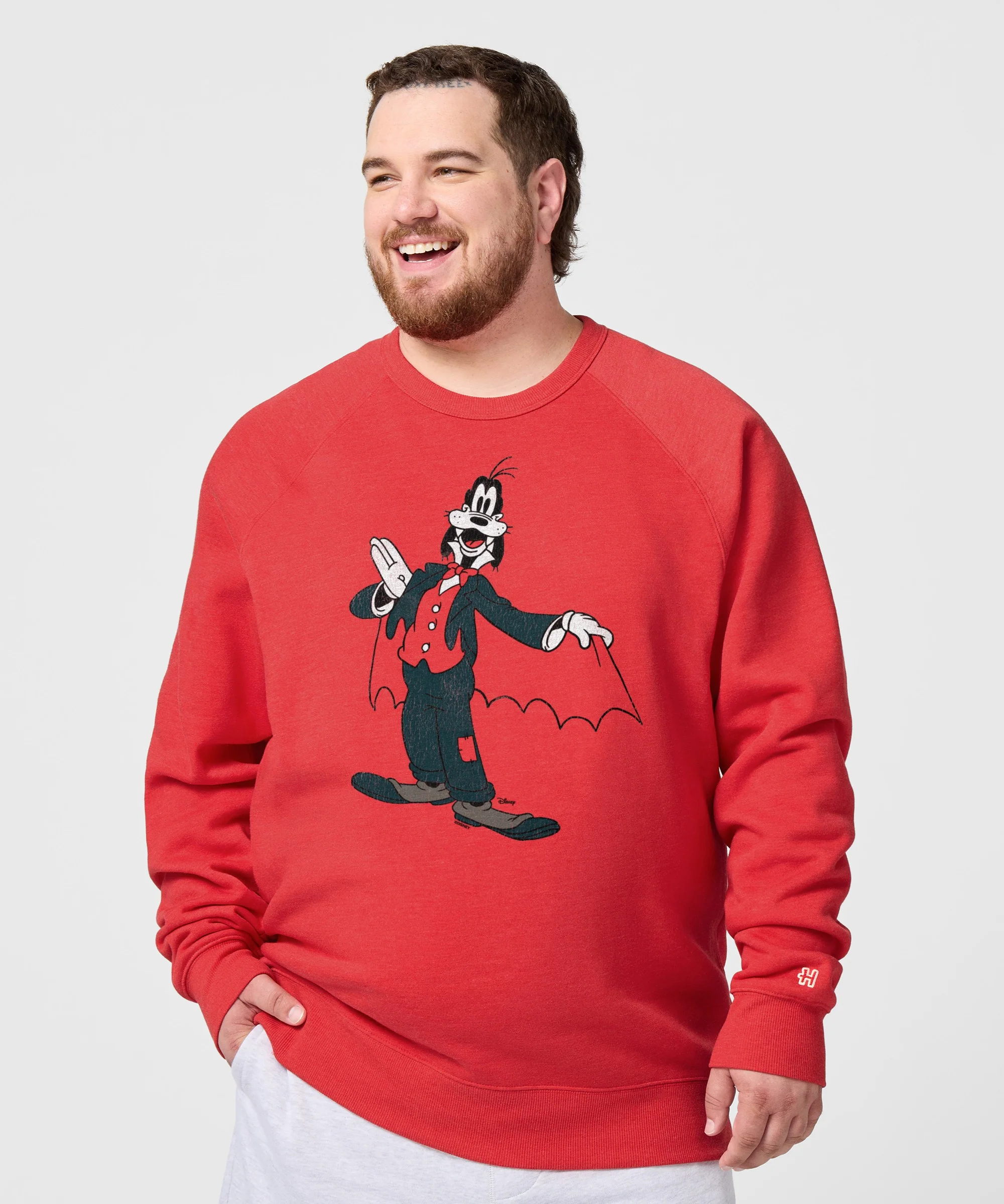 Goofy Halloween Bat Crewneck - Image 3