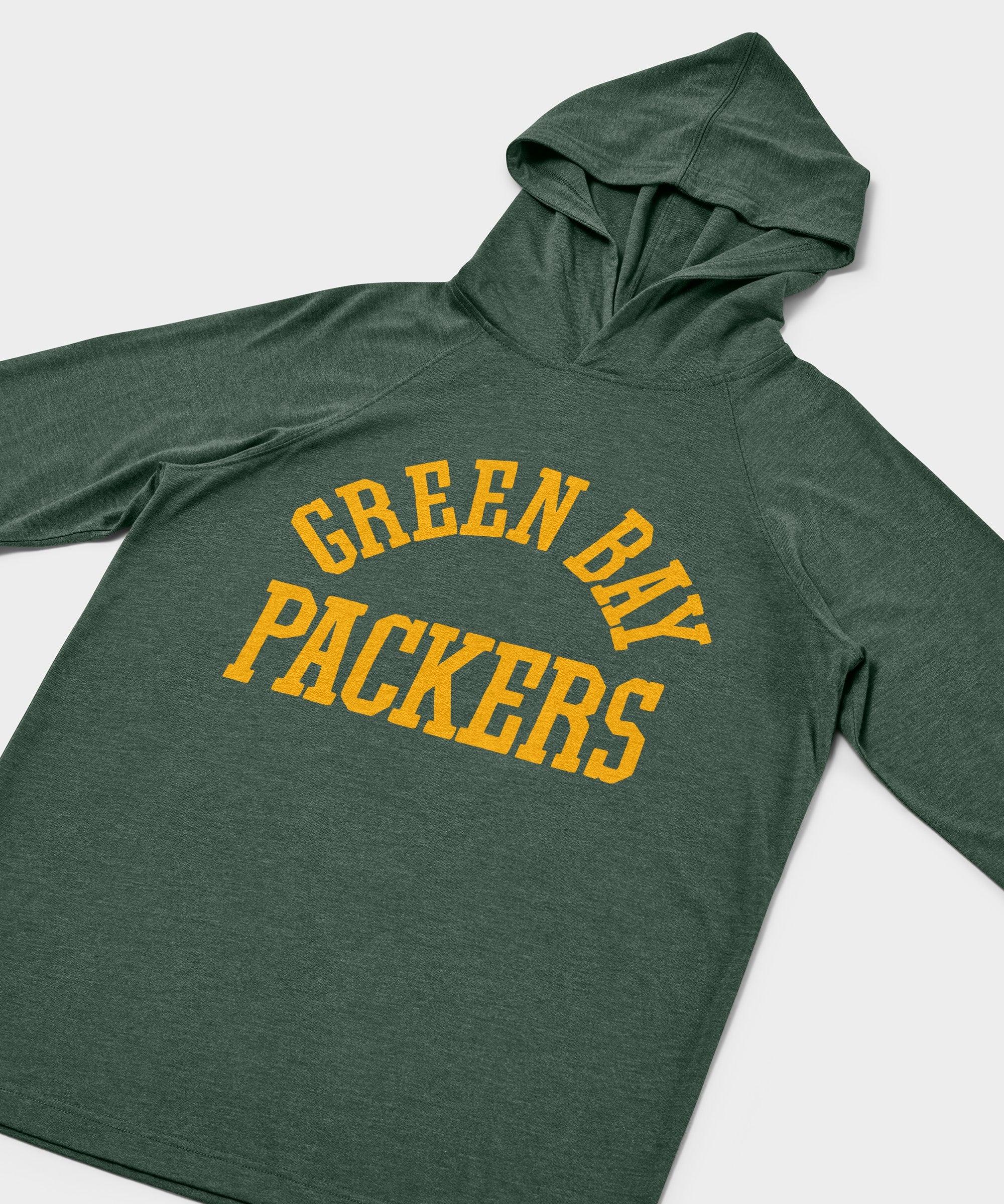 Green Bay Packers Classic Lightweight Hoodie - Image 2